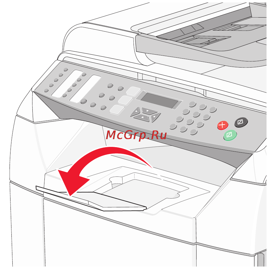 Lexmark X502n [39/163] Связывание лотков