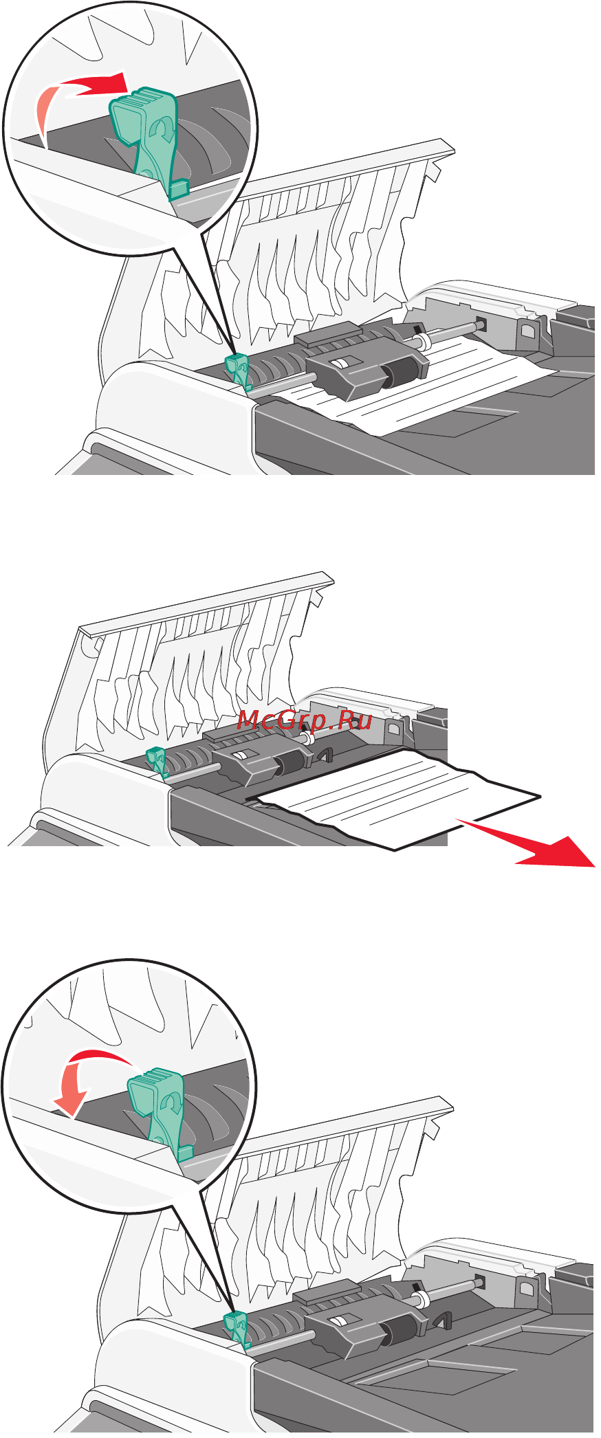 Lexmark X502n Инструкция по эксплуатации онлайн [86/163] 57901