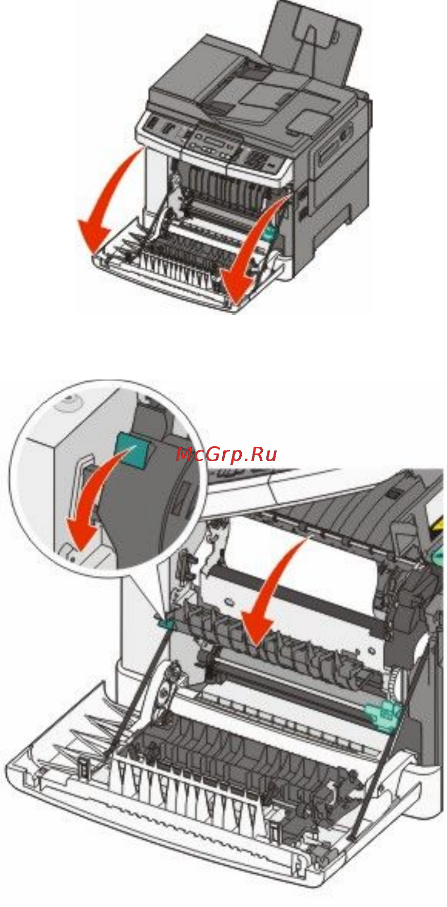 Lexmark X543 Инструкция по эксплуатации онлайн [132/286] 57905