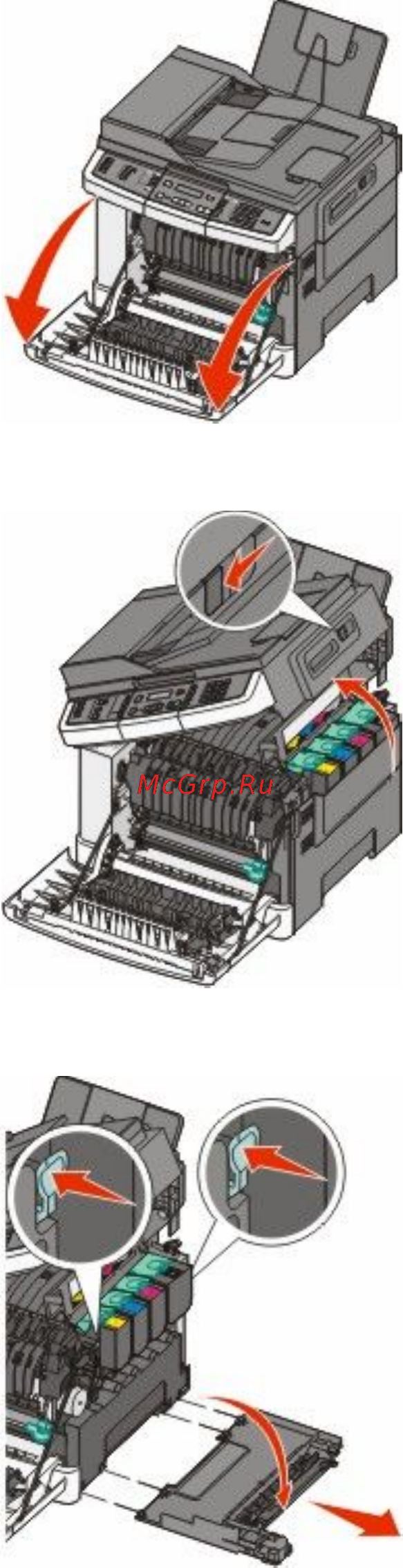 Lexmark X546 Инструкция по эксплуатации онлайн [205/286] 57911