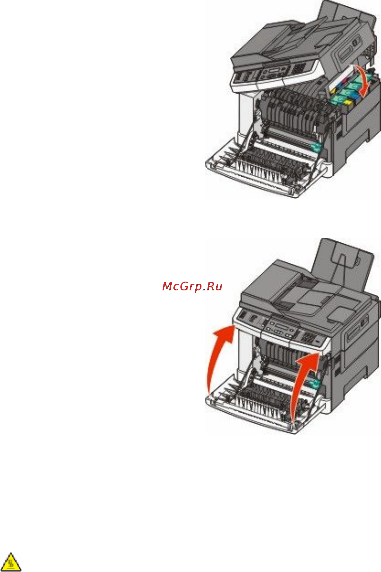 Lexmark X546 [207/286] Замена черного формирователя изображения