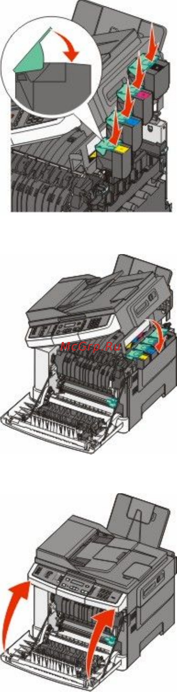 Lexmark X546 Инструкция по эксплуатации онлайн [213/286] 57911