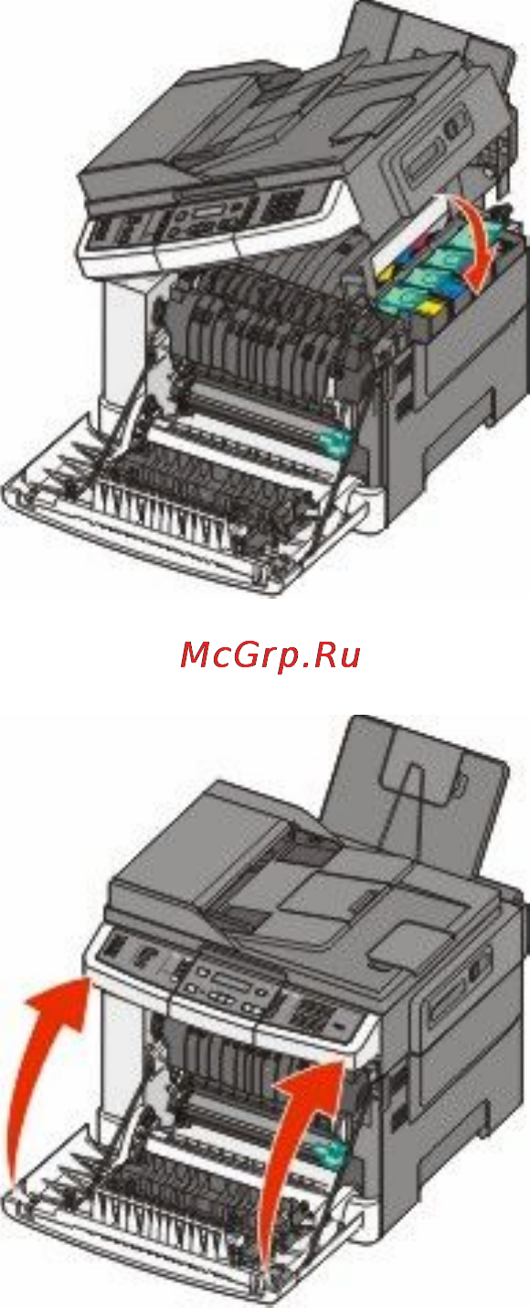 Lexmark X544 [219/286] Замена картриджа с тонером