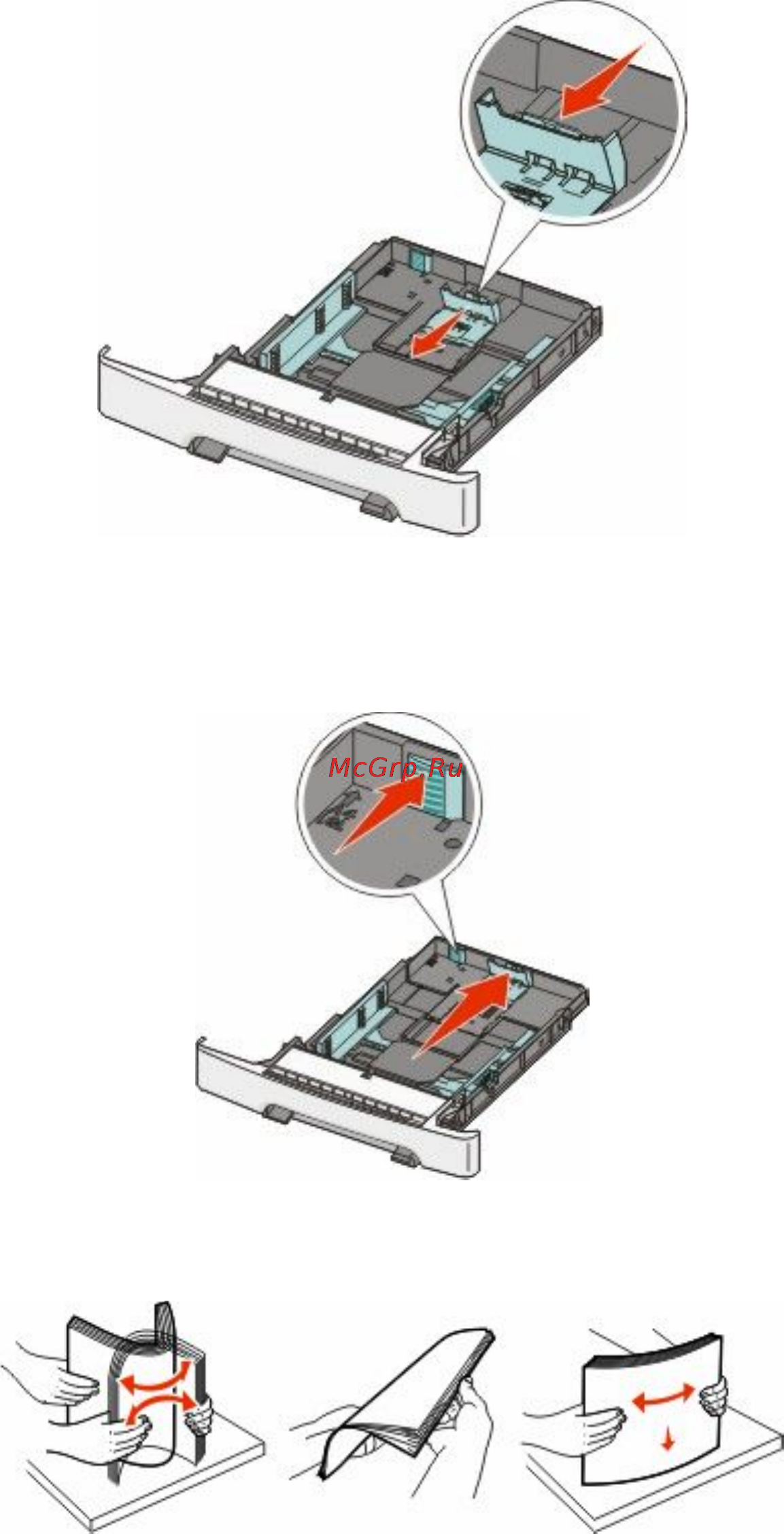Lexmark X546 Инструкция по эксплуатации онлайн [57/286] 57911
