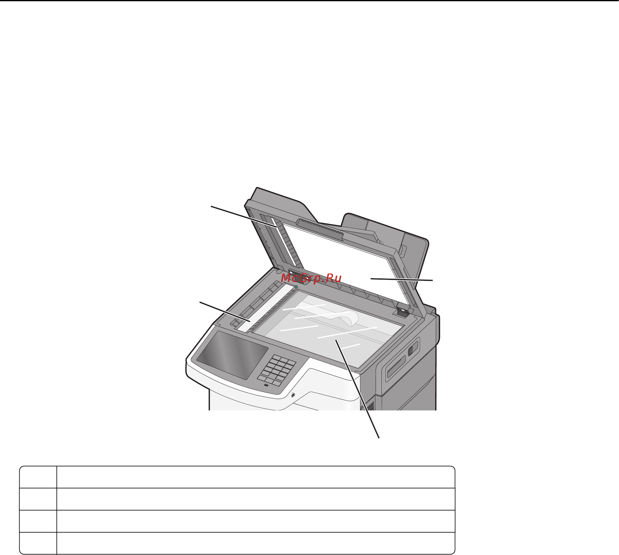Lexmark X548 [229/333] Чистка стекла экспонирования сканера