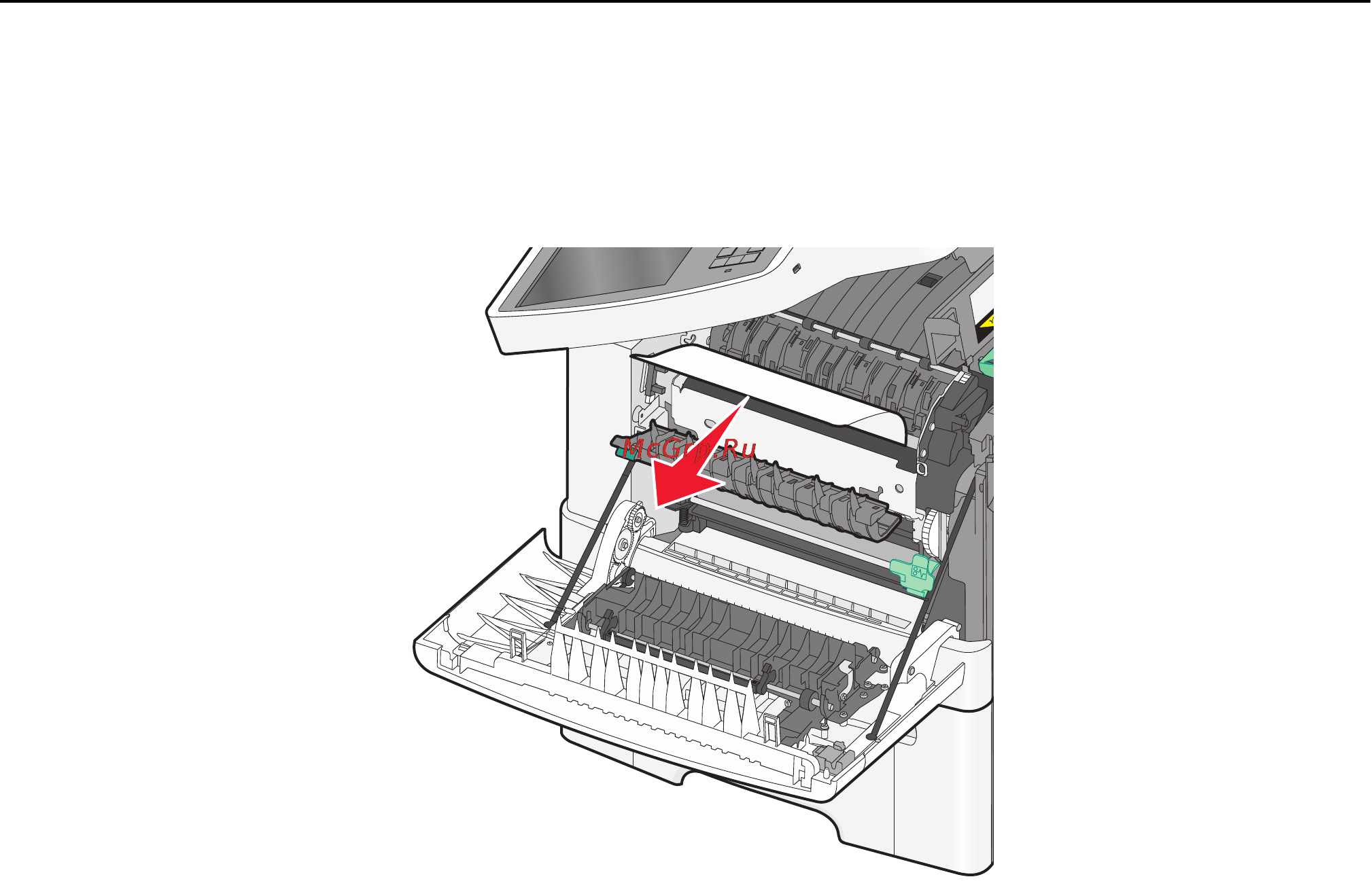 Lexmark X548 [259/333] Замятие бумаги