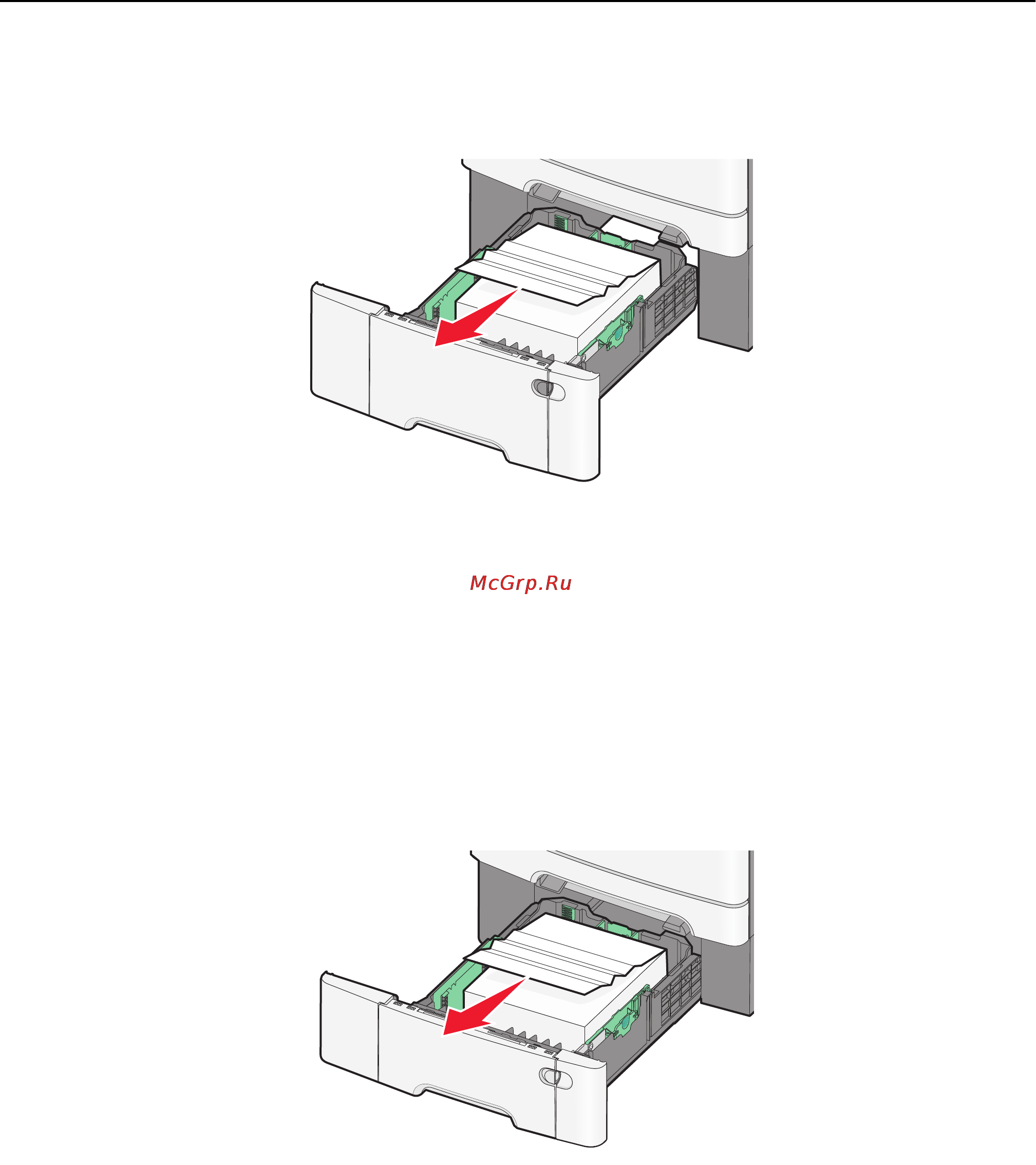 Lexmark X548 [261/333] Застряла бумага