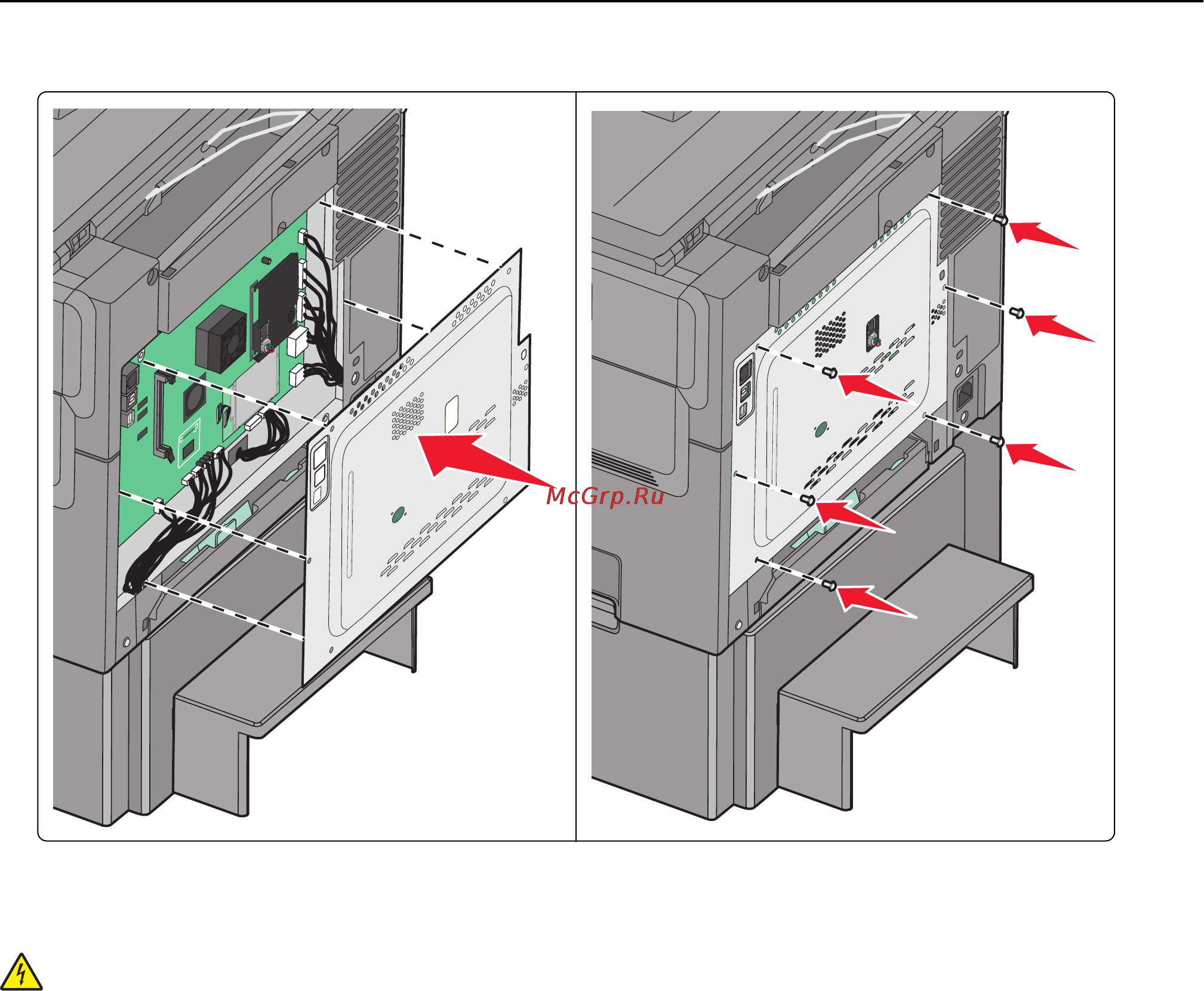 Lexmark X548 [31/333] Установка флэш памяти или платы со шрифтами