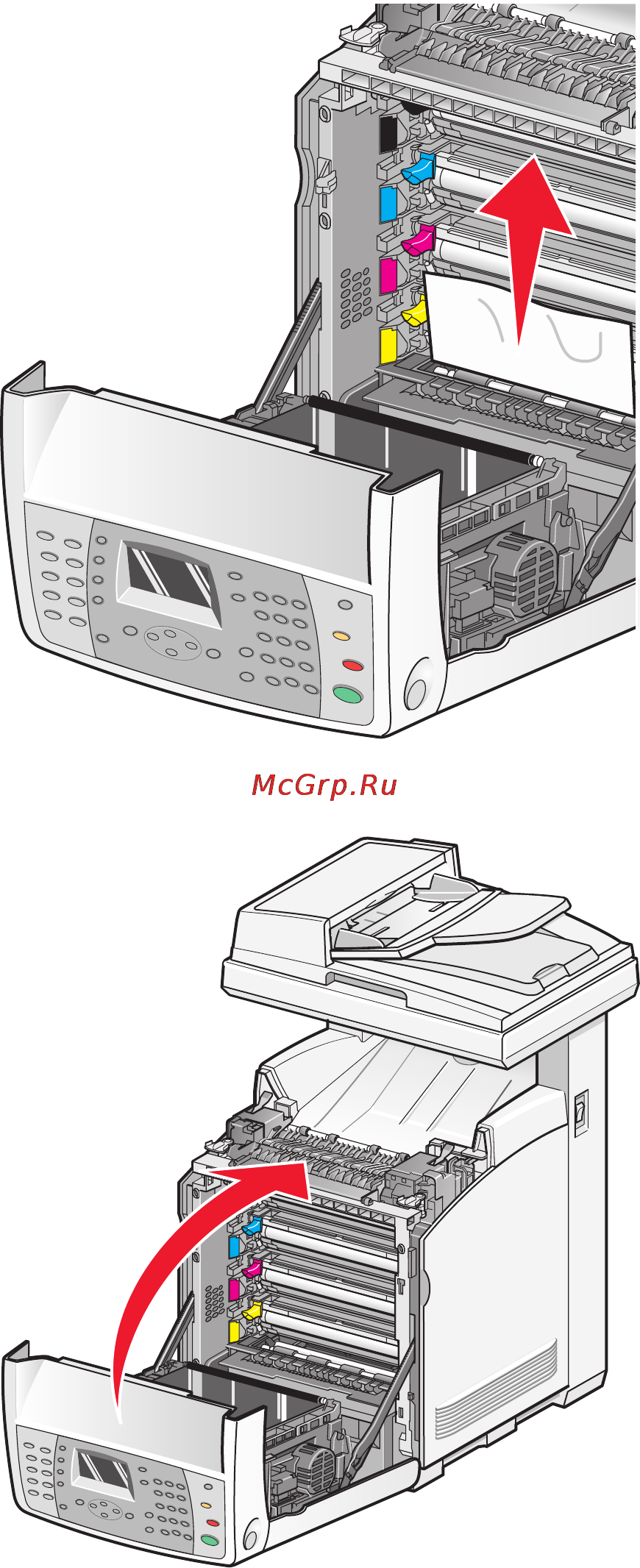 Lexmark X560n Инструкция по эксплуатации онлайн [114/229] 57918