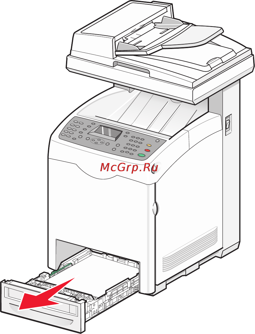 Lexmark X560n Инструкция по эксплуатации онлайн [115/229] 57918