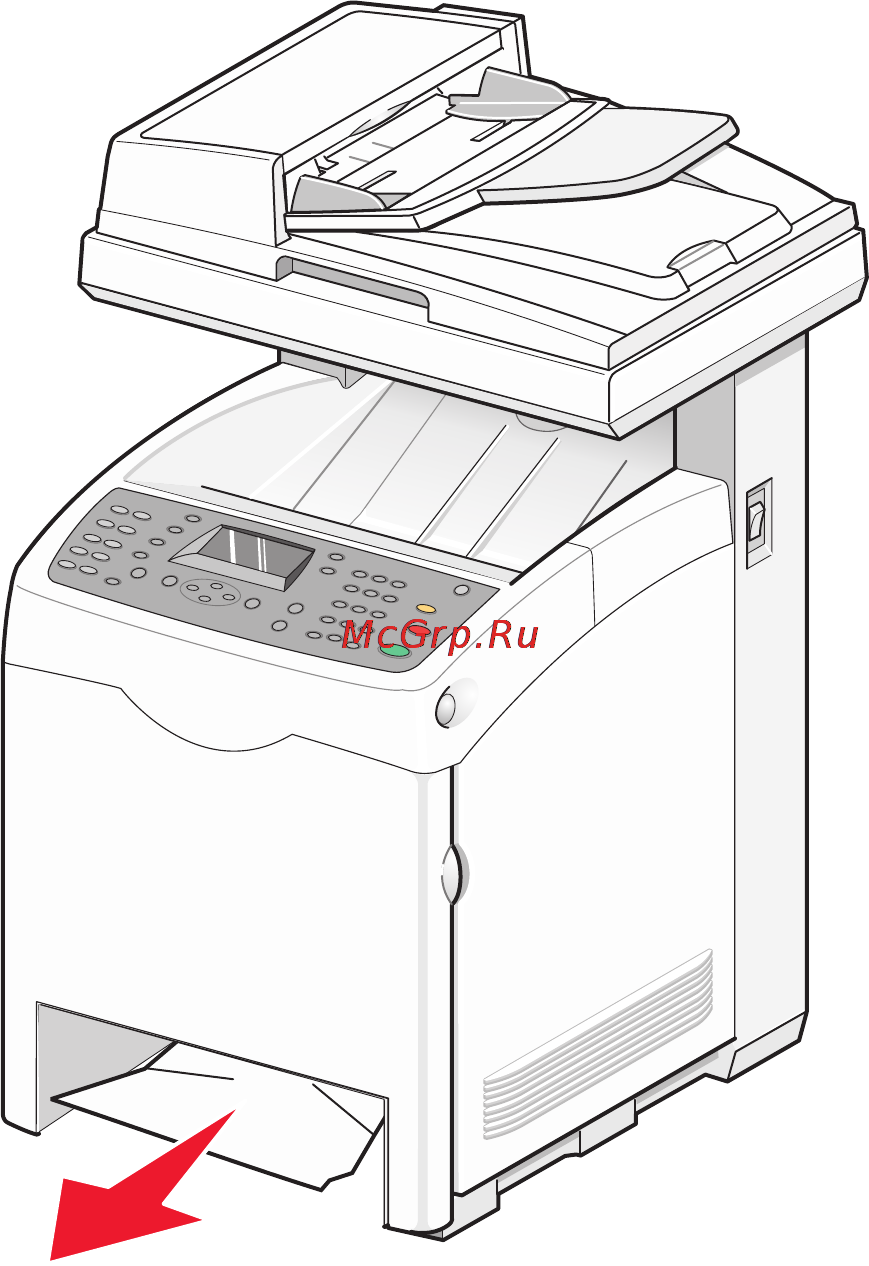 Lexmark X560n Инструкция по эксплуатации онлайн [116/229] 57918
