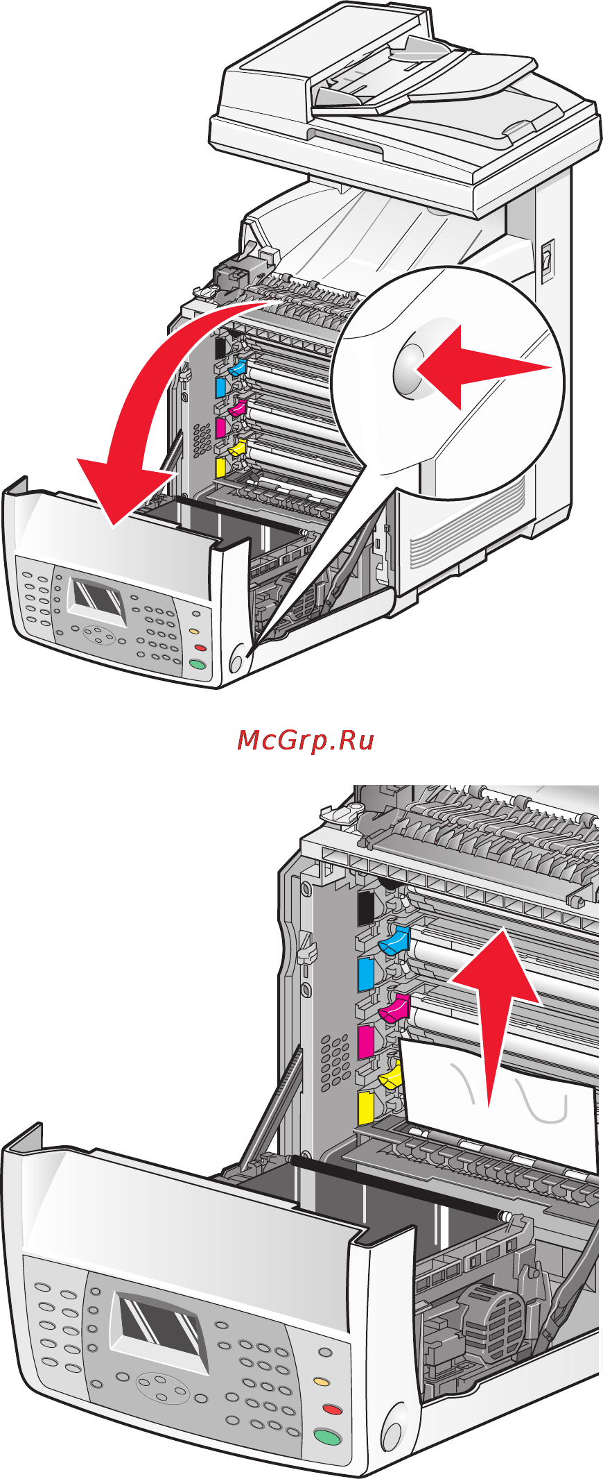 Lexmark X560n Инструкция по эксплуатации онлайн [124/229] 57918