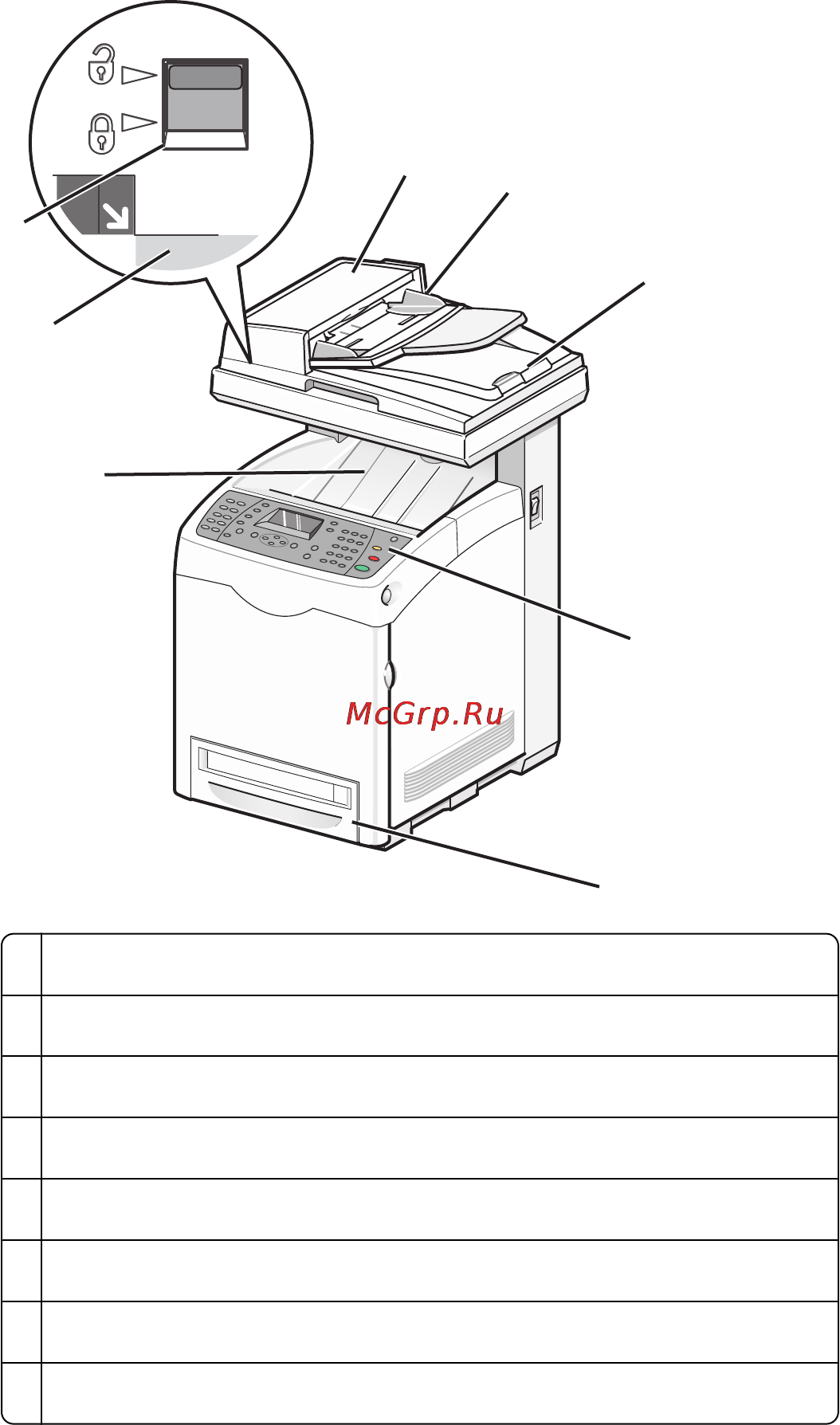 Lexmark X560n [13/229] Конфигурации принтера