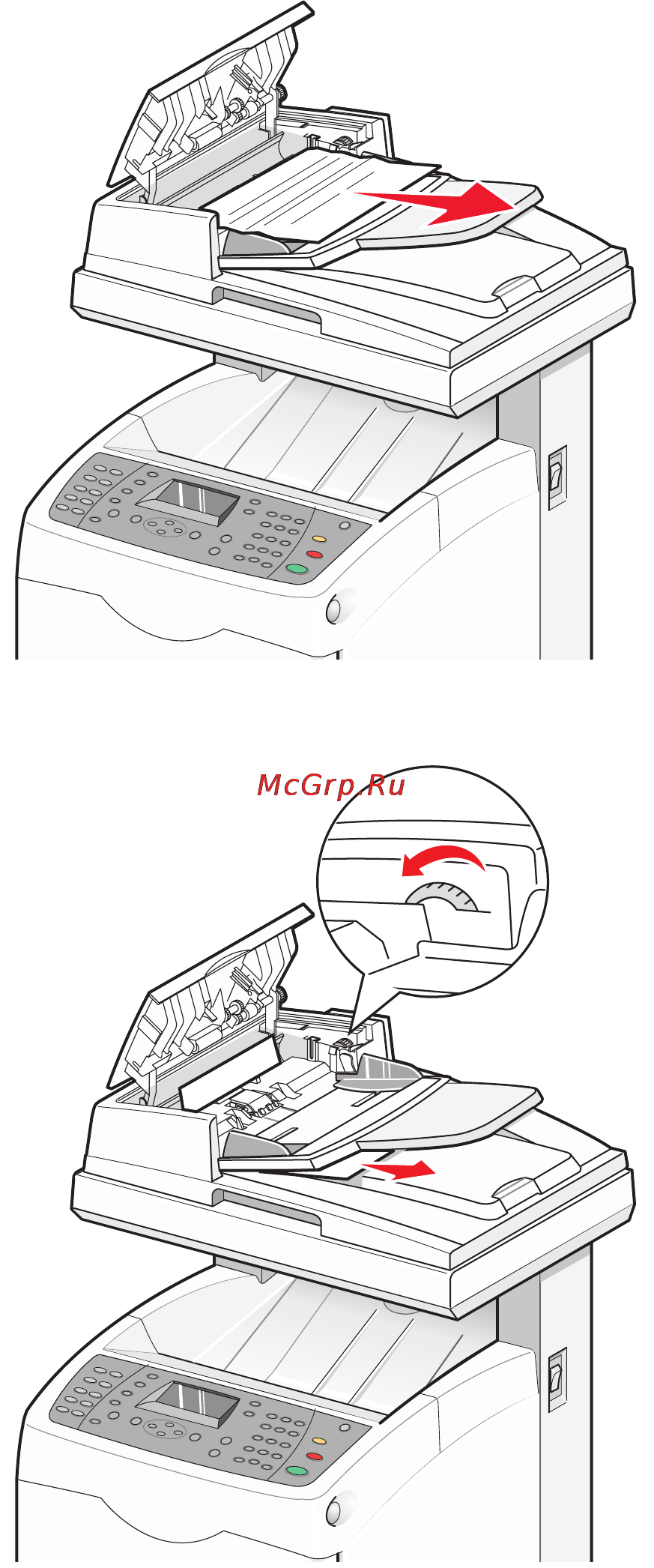 Lexmark X560n Инструкция по эксплуатации онлайн [133/229] 57918