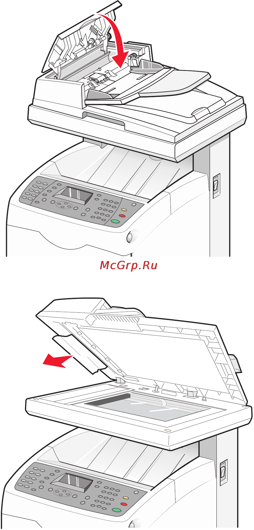 Lexmark X560n Инструкция по эксплуатации онлайн [134/229] 57918
