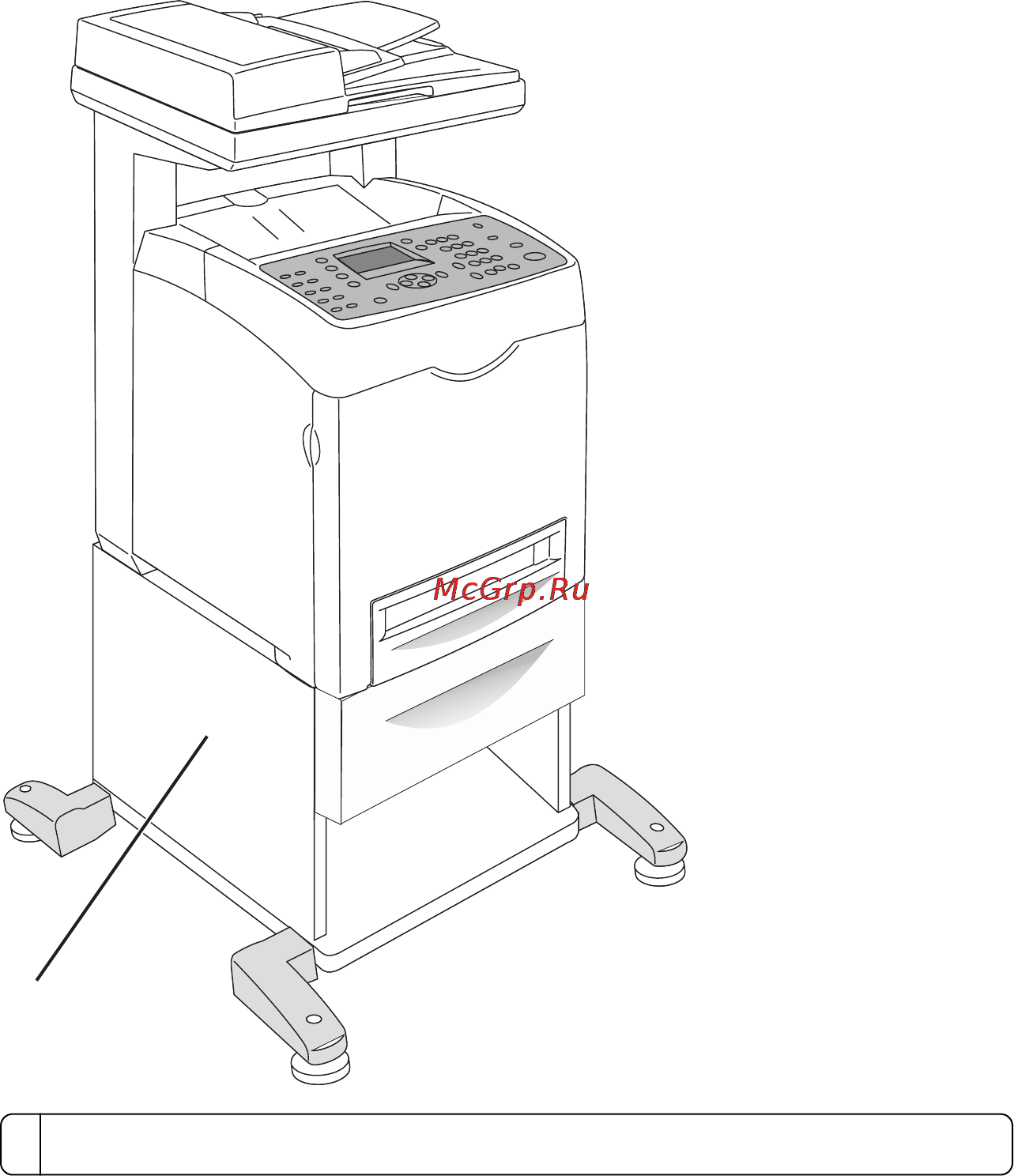 Lexmark X560n [15/229] Полностью укомплектованная модель