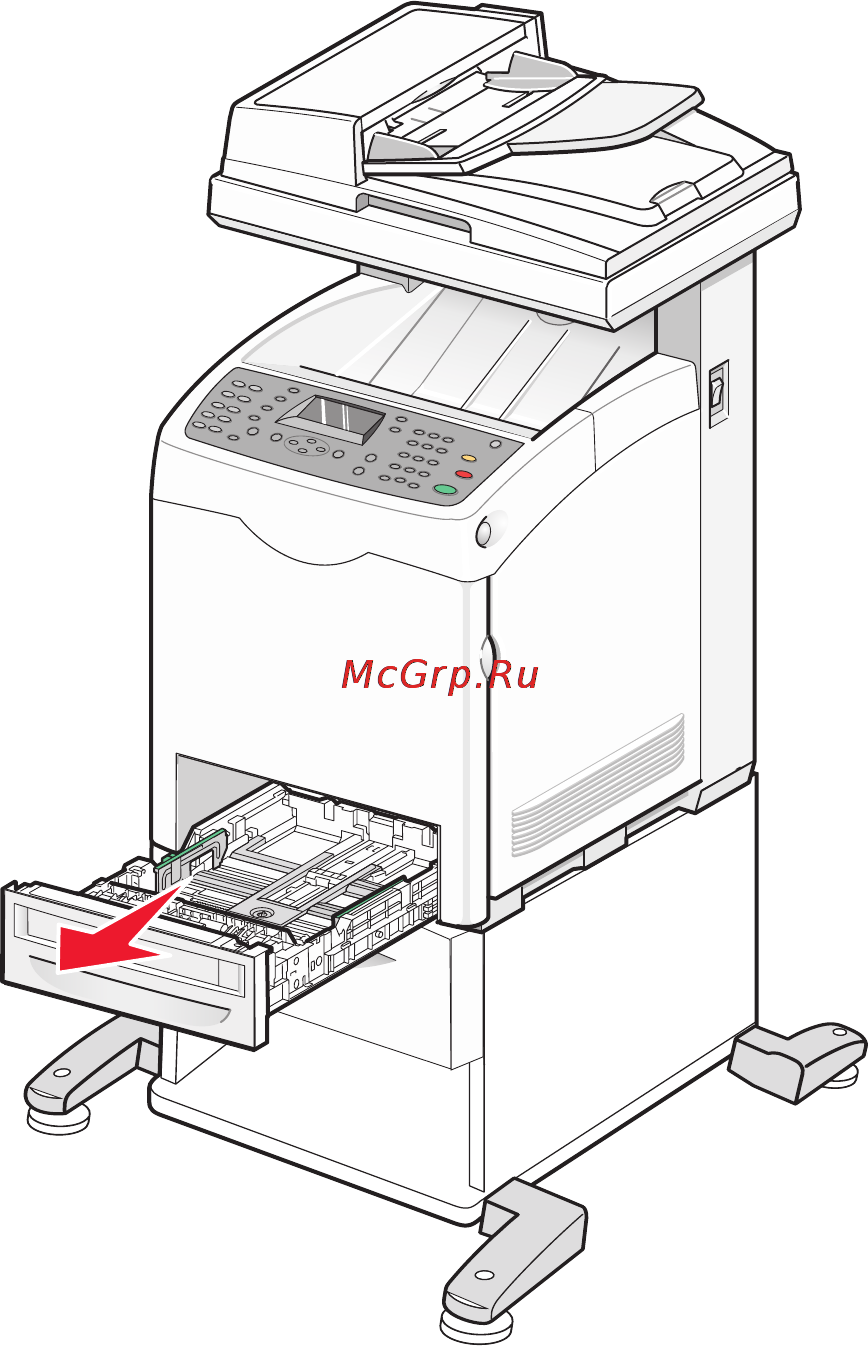 Lexmark X560n Инструкция по эксплуатации онлайн [183/229] 57918