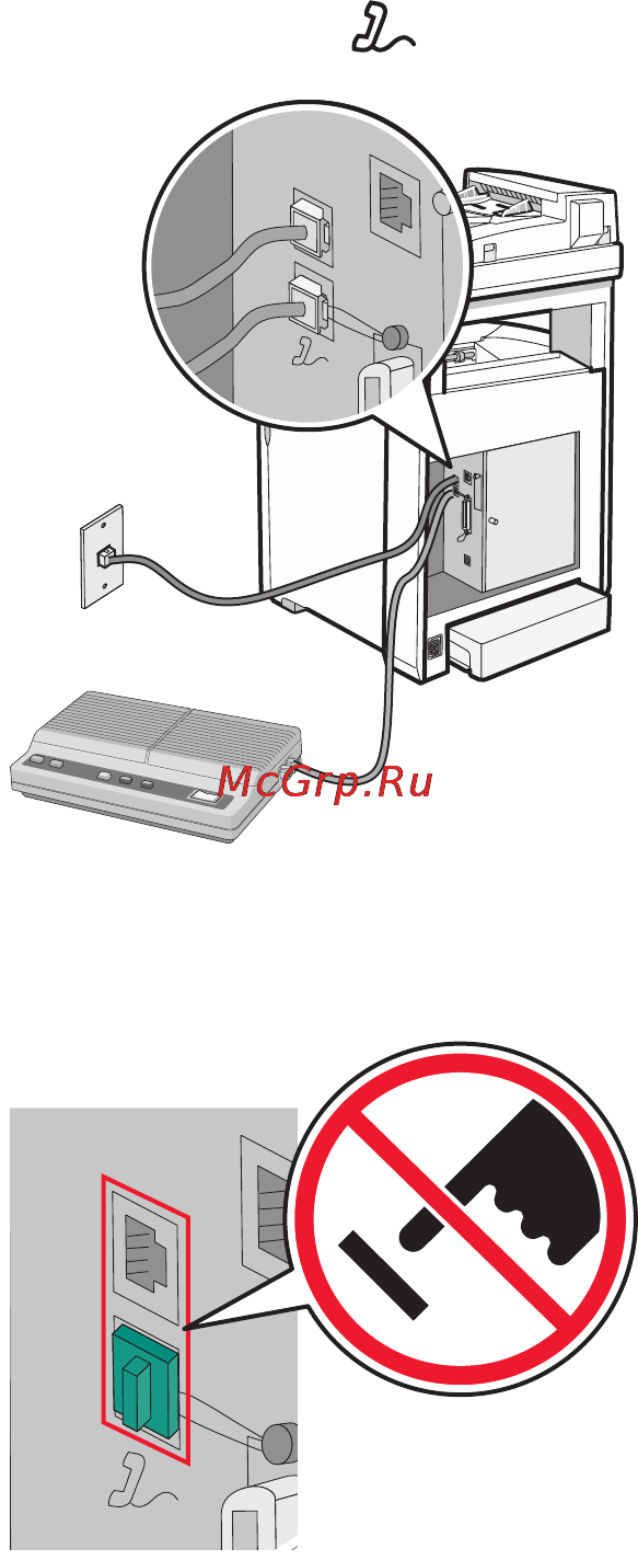 Lexmark X560n Инструкция по эксплуатации онлайн [21/229] 57918