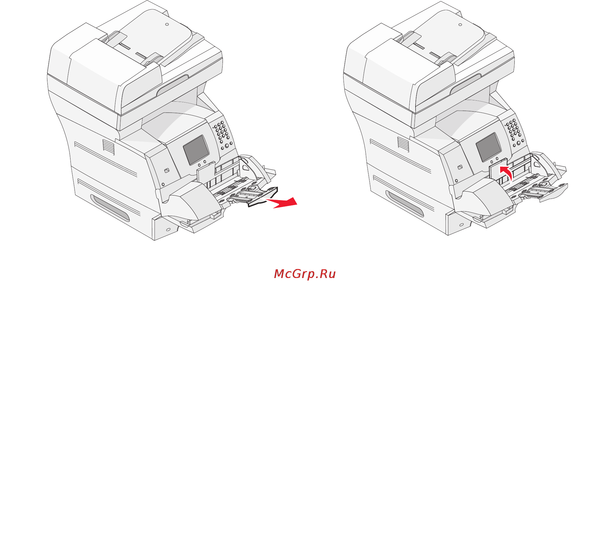 Lexmark X642e [97/202] Загрузка в устройство подачи конвертов