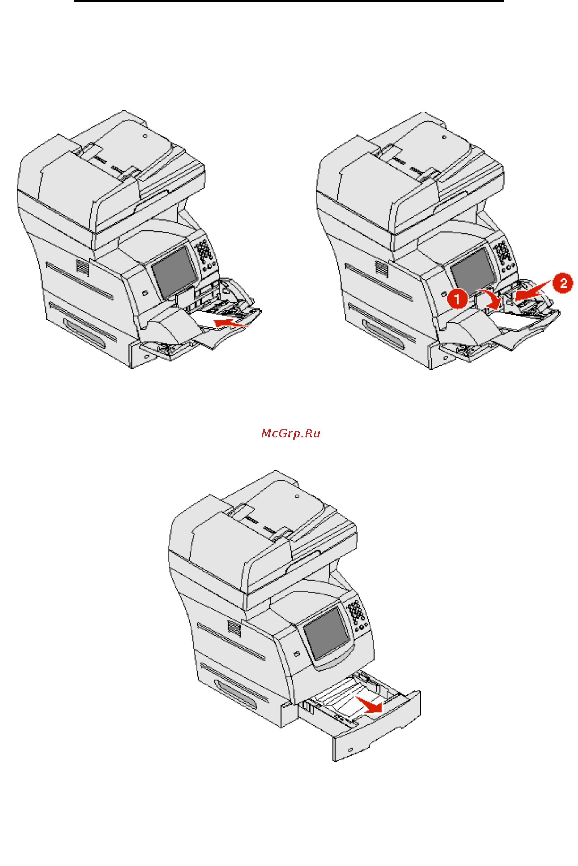 Lexmark X646e [118/164] Устранение замятий