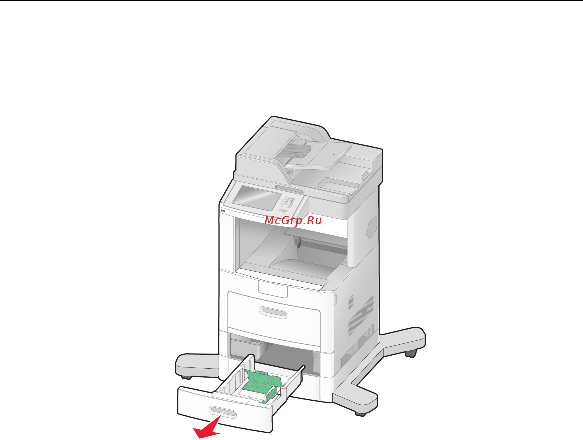 Lexmark X658de [154/336] 249 замятия бумаги
