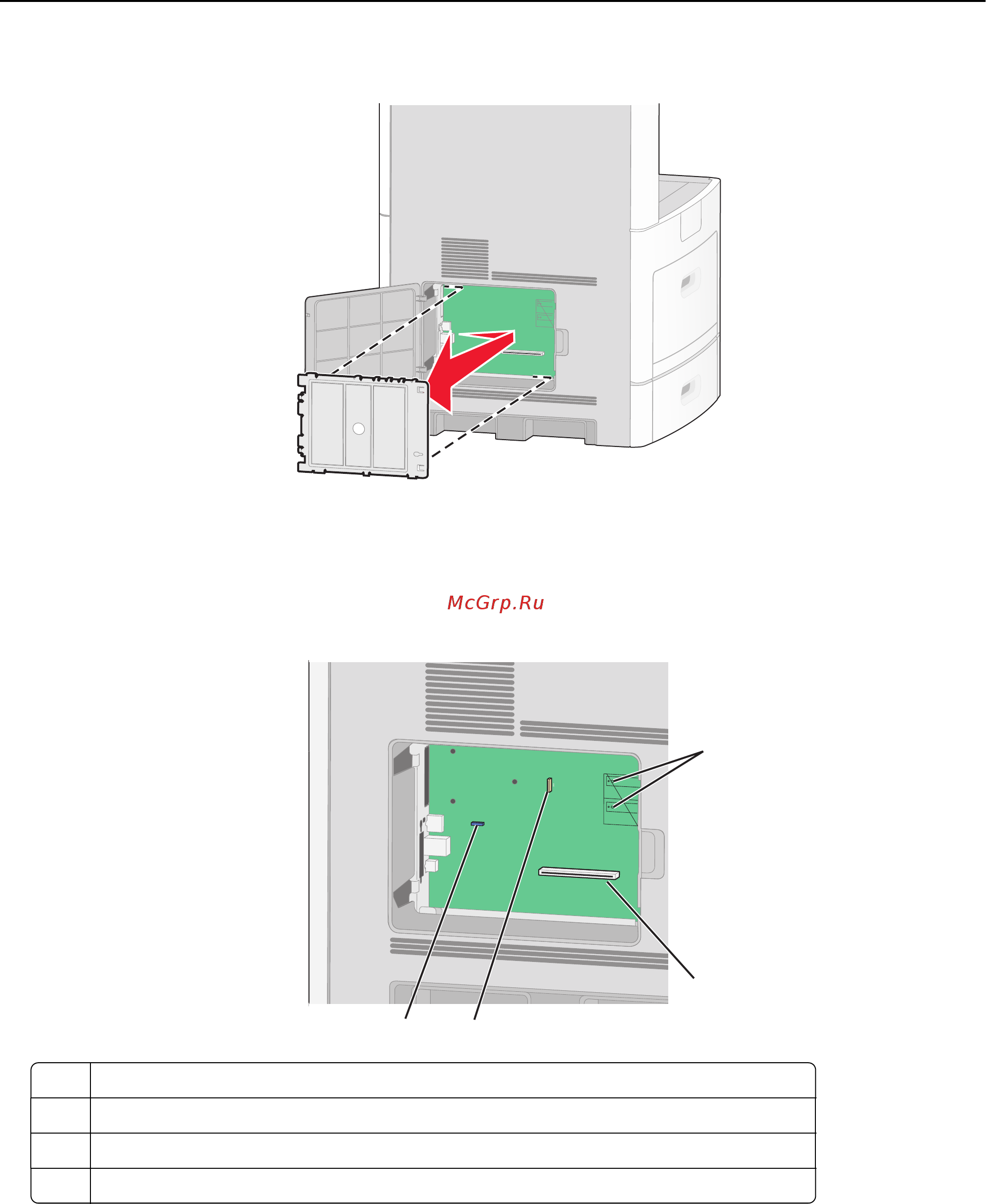 Lexmark X654de Инструкция по эксплуатации онлайн [22/336] 57942