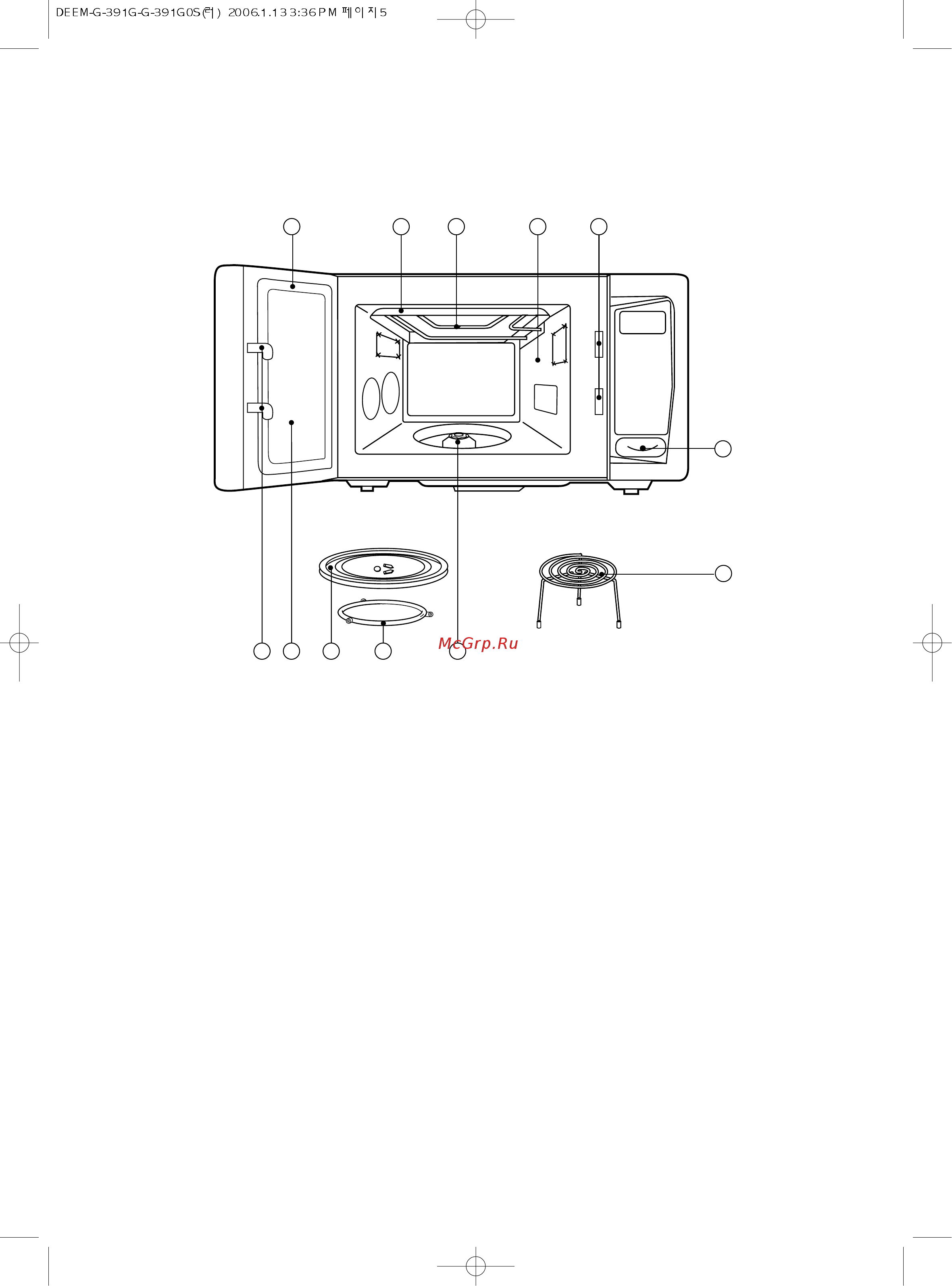 Daewoo Electronics KOG-391G [7/26] Система защитной блокировки