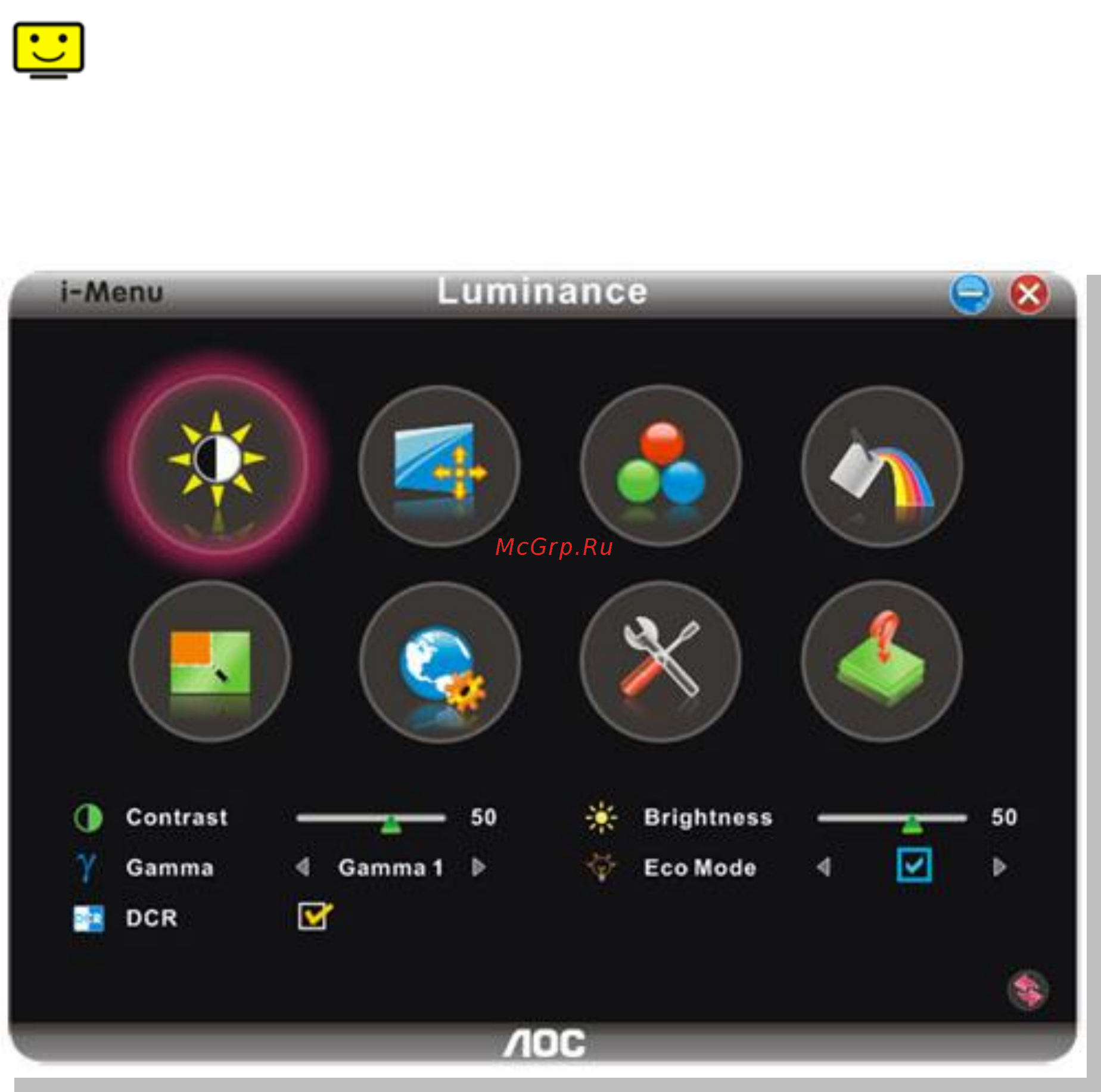 AOC E2450Swda [46/60] I menu