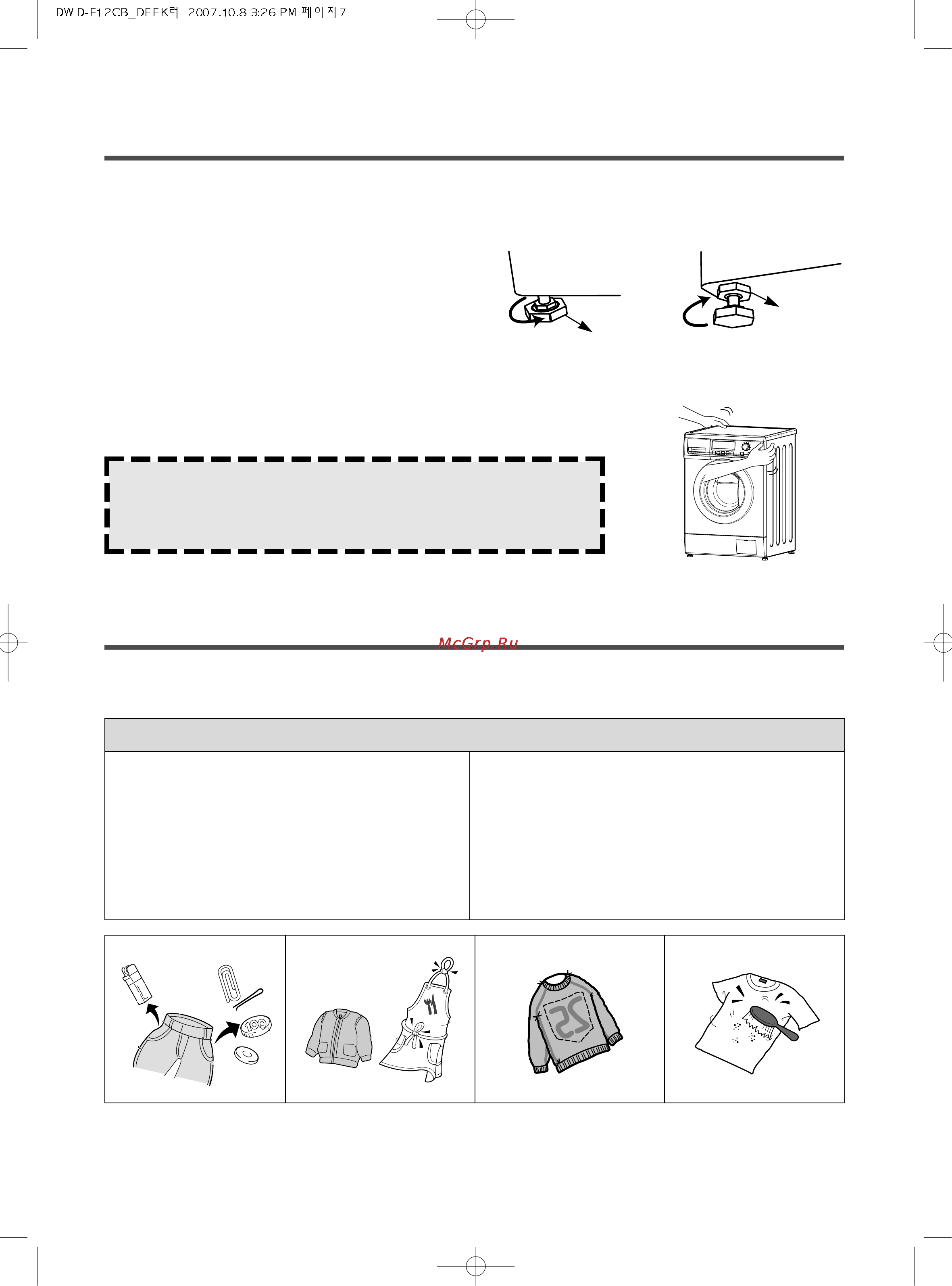 Daewoo Electronics DWD-F12CB [7/24] Принципы работы стиральной машины
