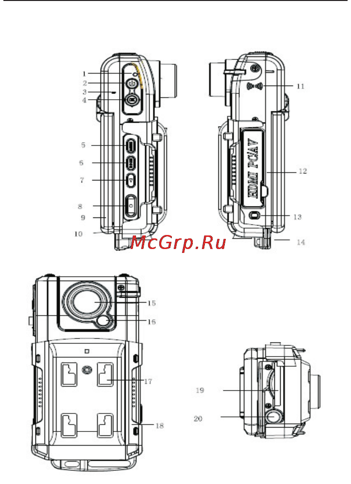 Orient CDVR-380HD FHD 1080P Инструкция по эксплуатации онлайн [11/20] 58102