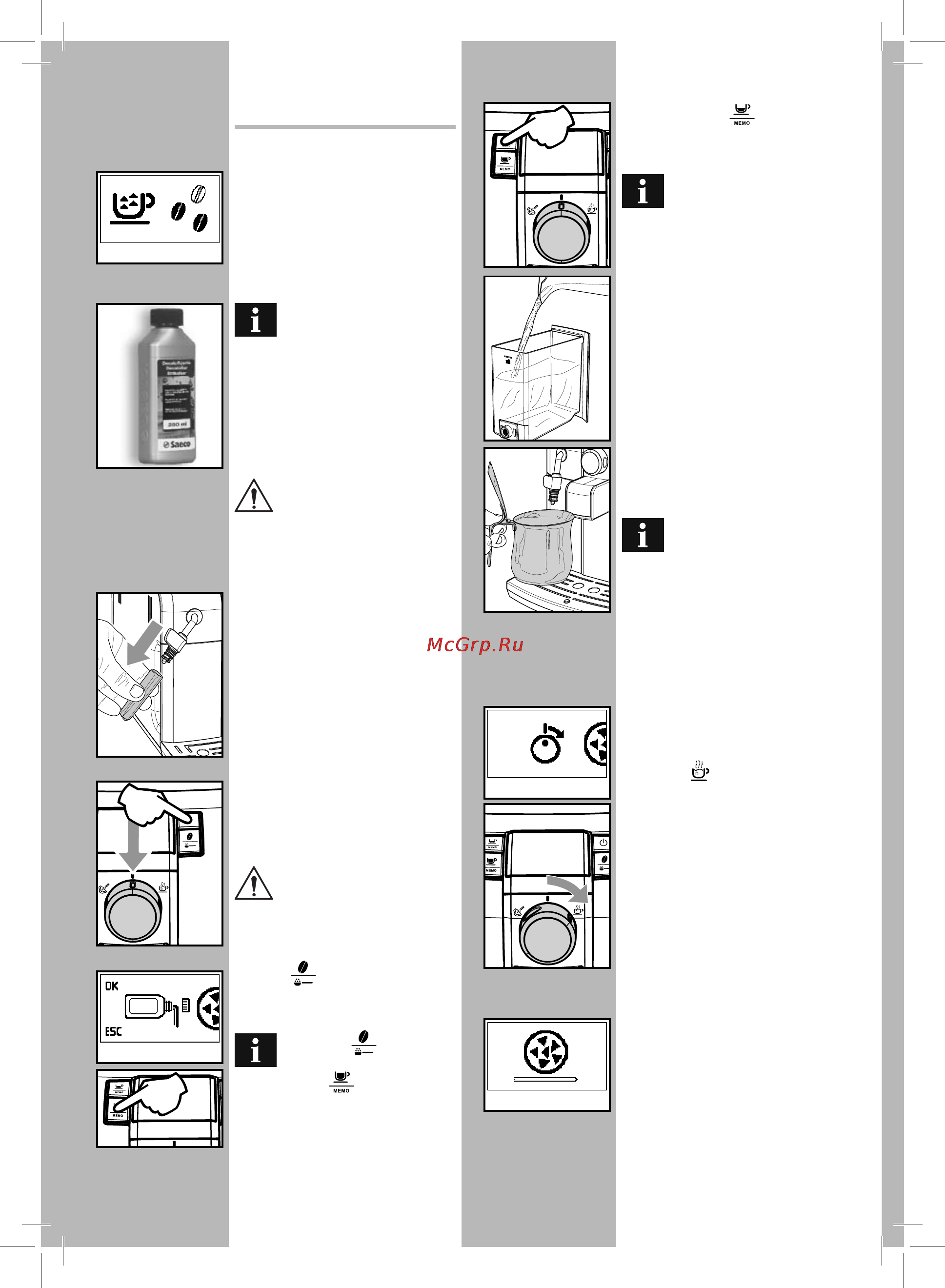 Philips Saeco RI9836/11 [16/96] Decalcificazione