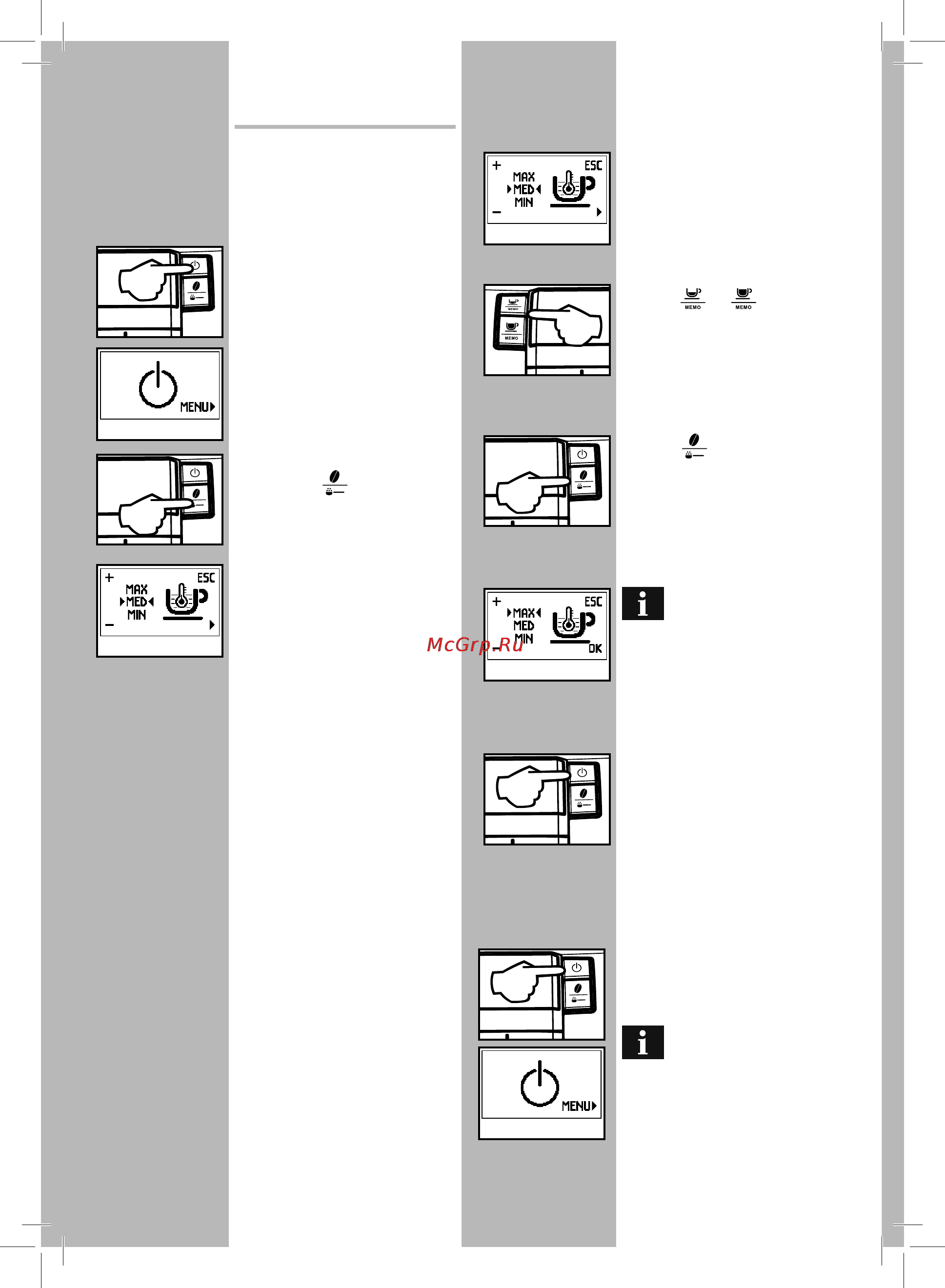 Philips Saeco RI9836/11 [18/96] Programmazione