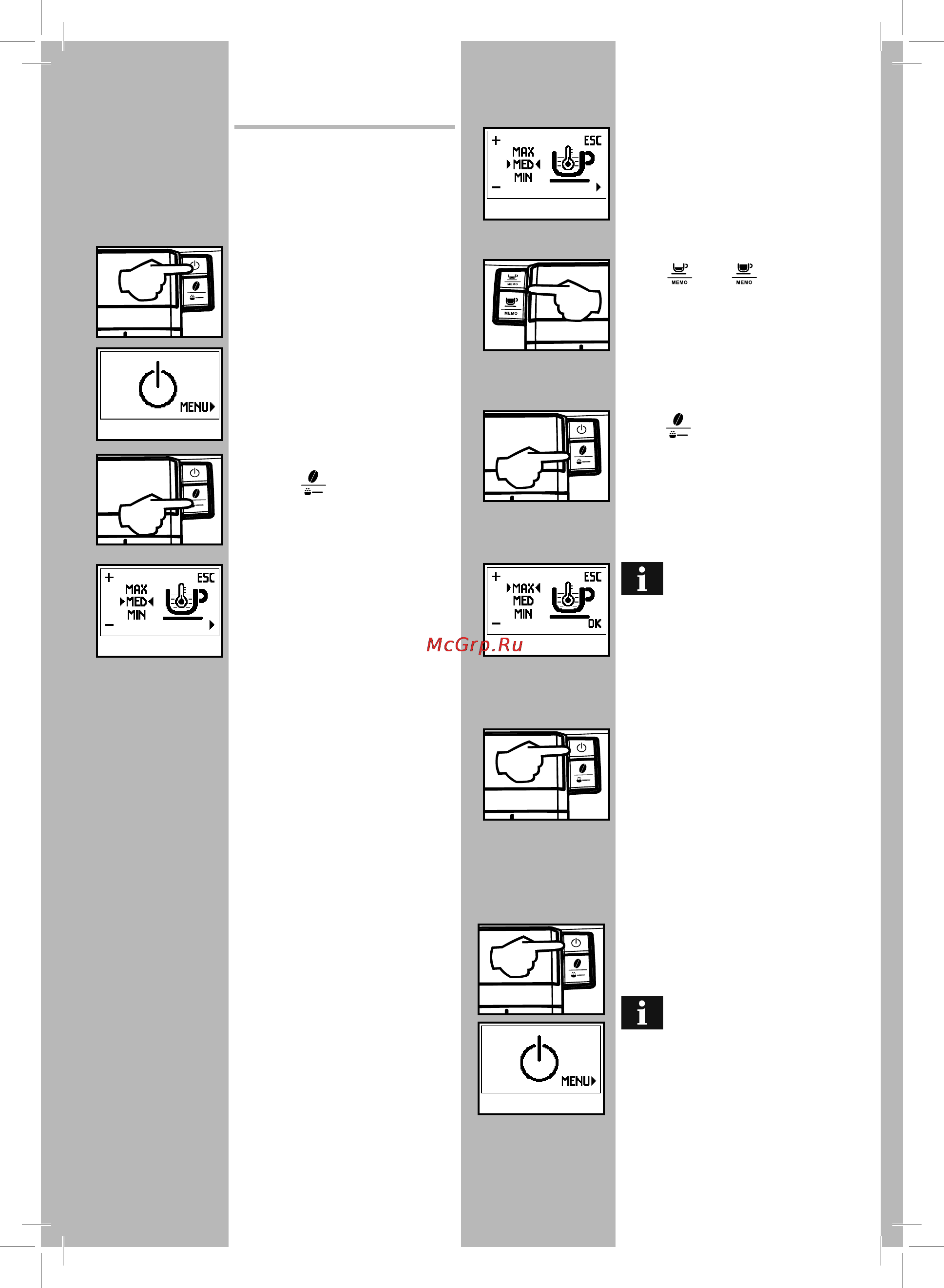 Philips Saeco RI9836/11 [42/96] Programming