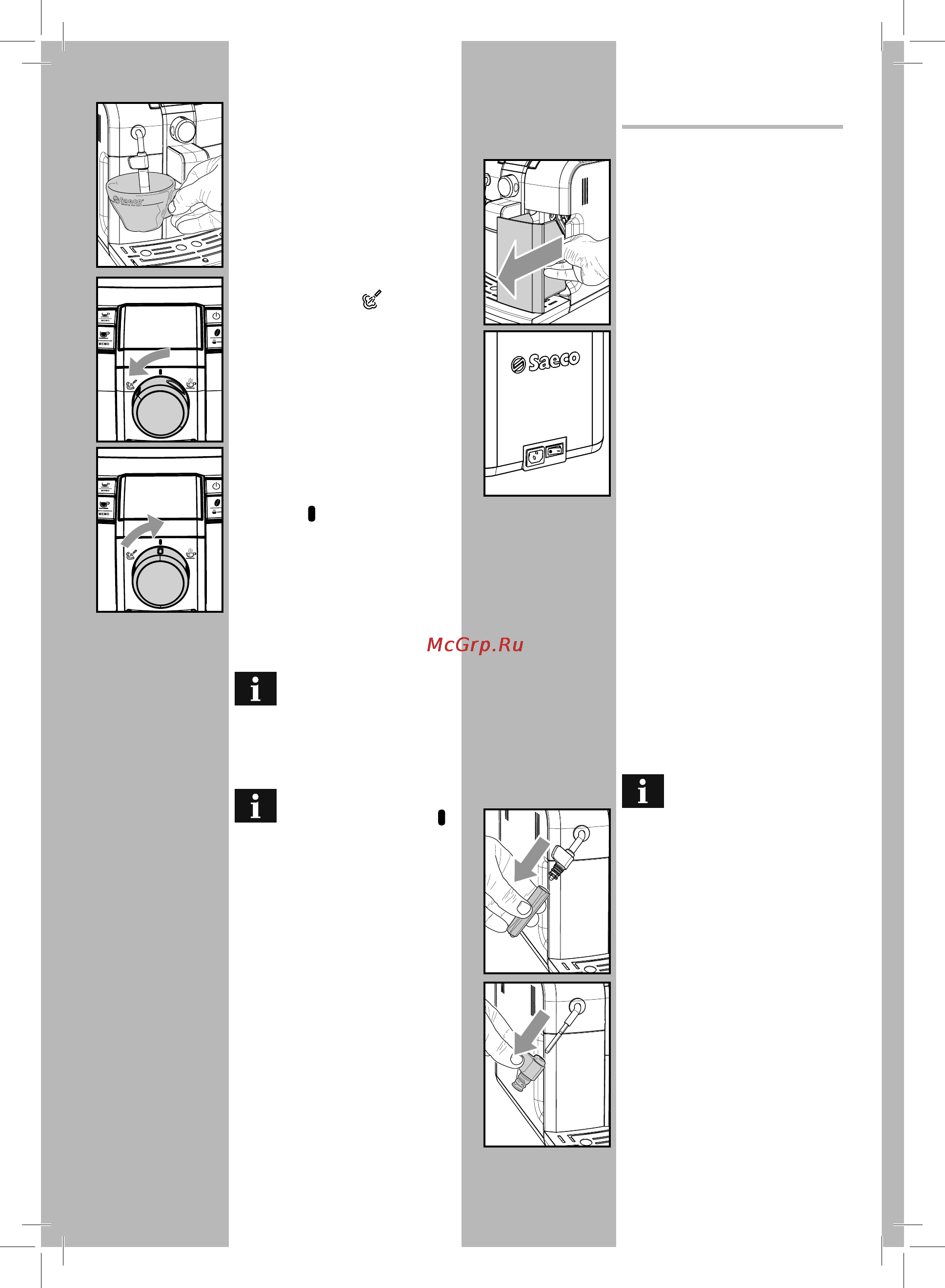 Philips Saeco RI9836/11 [60/96] Reinigung und pflege
