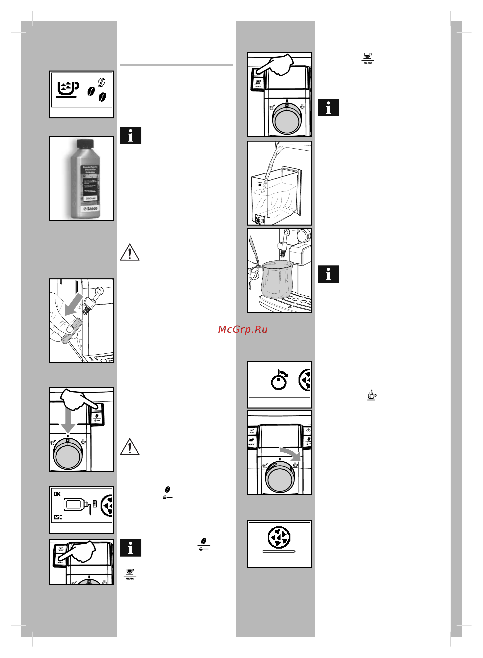 Philips Saeco RI9836/11 [62/96] Entkalkung