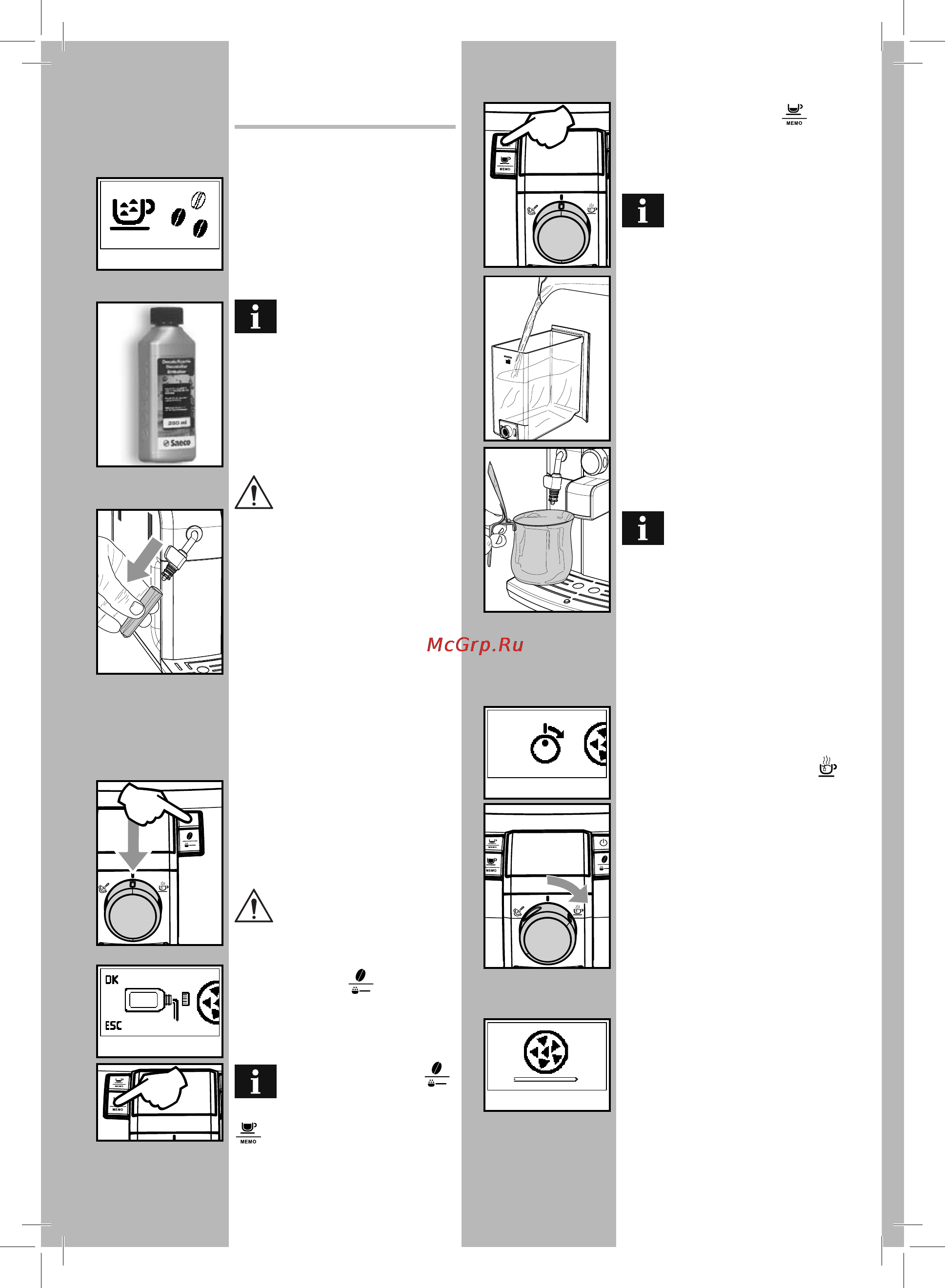 Philips Saeco RI9836/11 [86/96] Détartrage