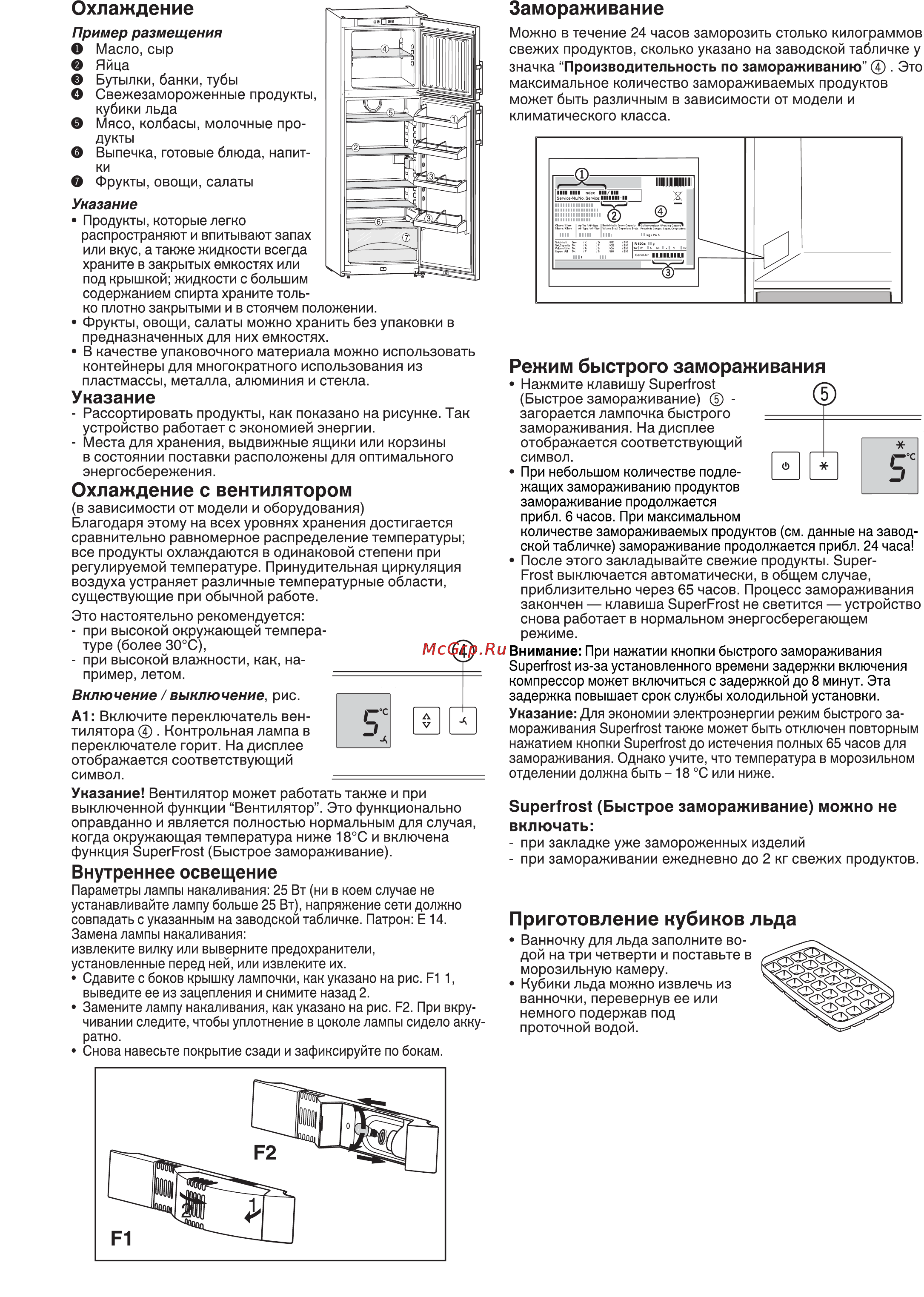 Liebherr CTsl 3306-20 Инструкция по эксплуатации онлайн [4/9] 58309