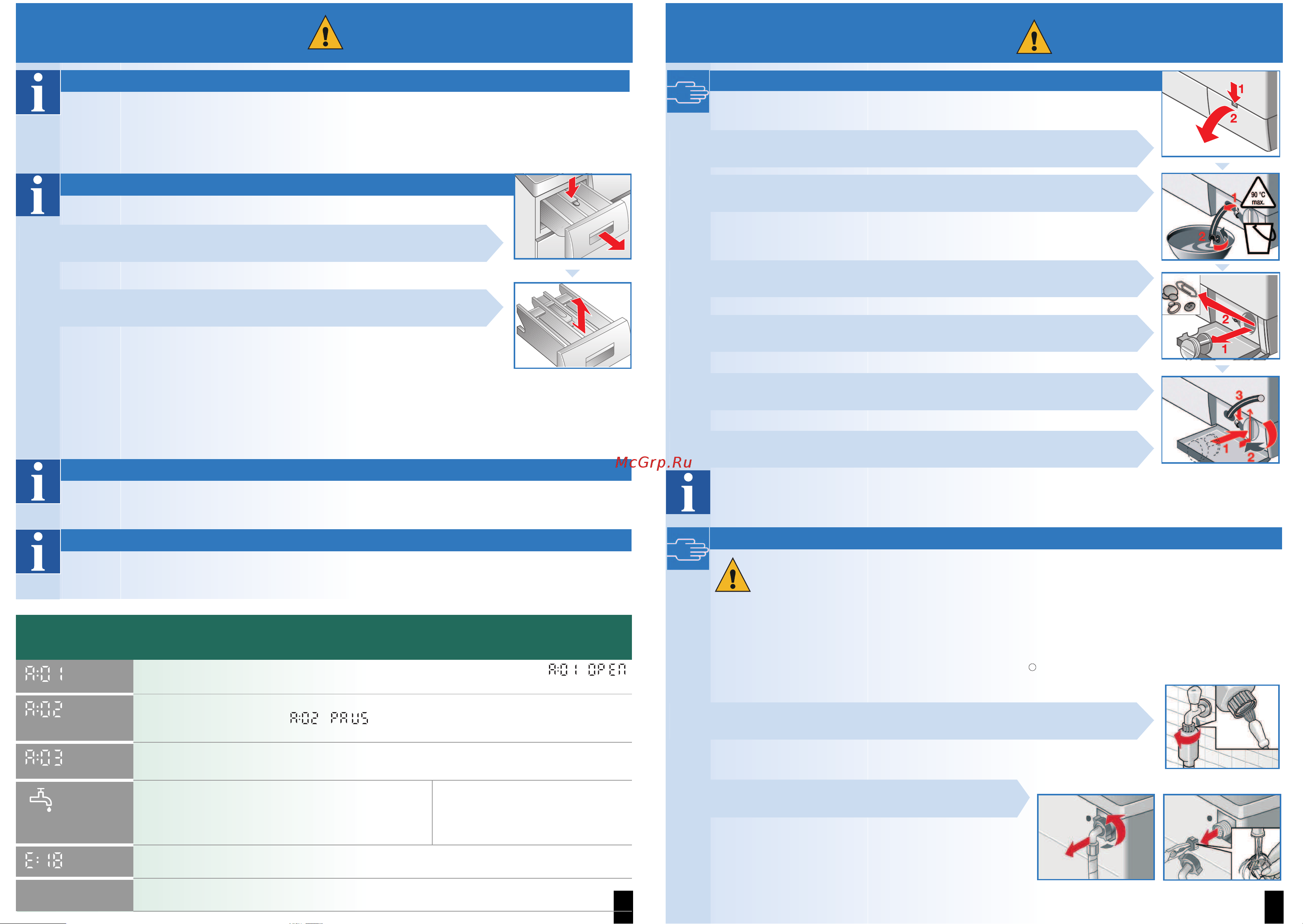 Bosch WLM20441OE [8/10] Информация на дисплее