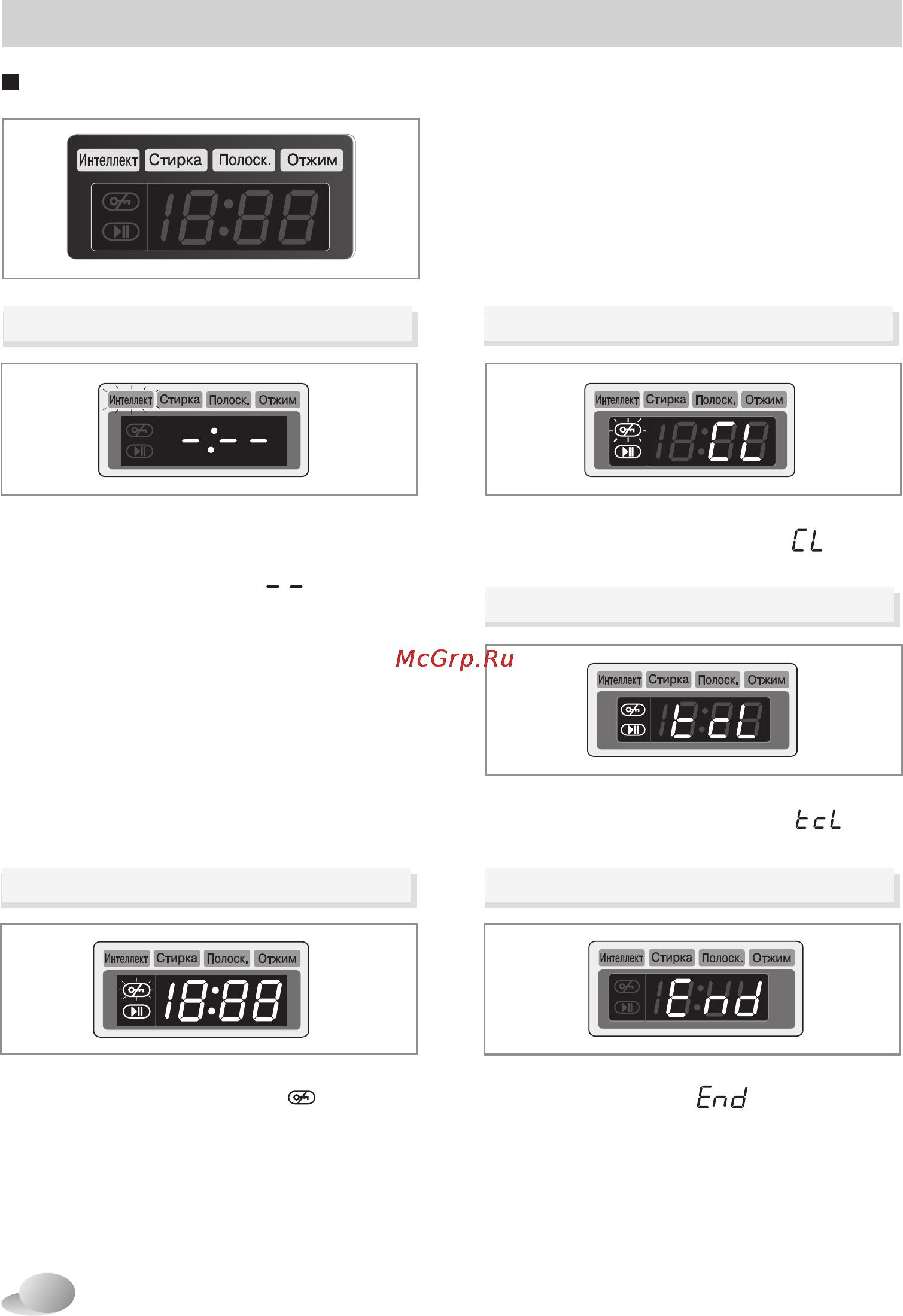 LG M1089ND5 [26/40] Дверь заперта