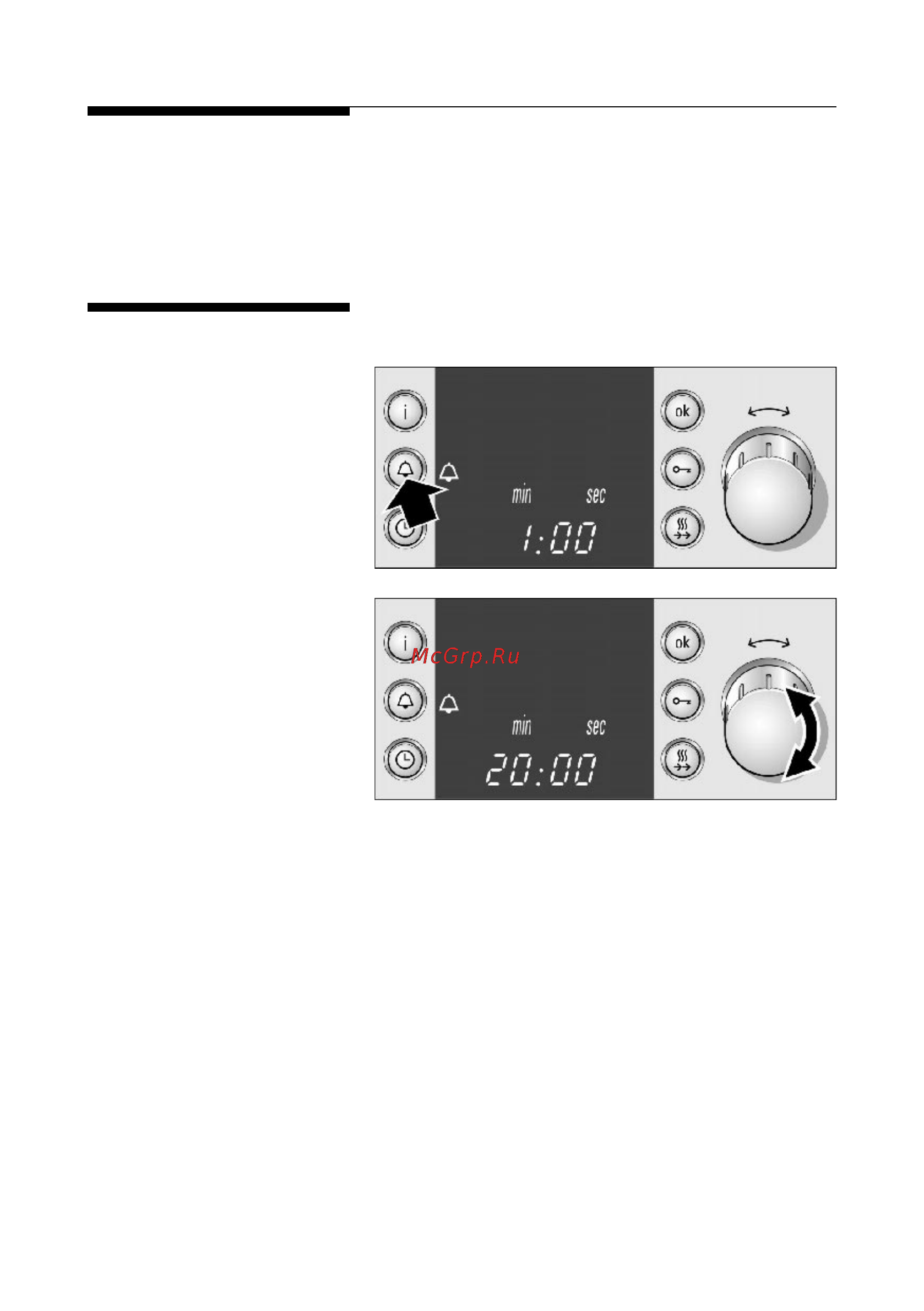 Bosch HEN 384751 [42/87] Таймер
