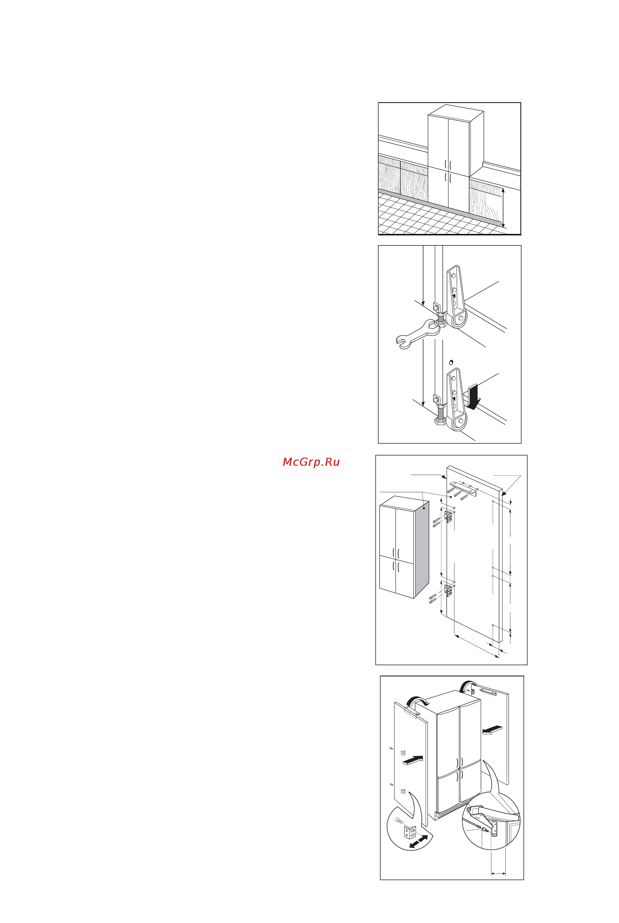 Electrolux ERZ 45800 [14/17] Инструкции по встроенной установке