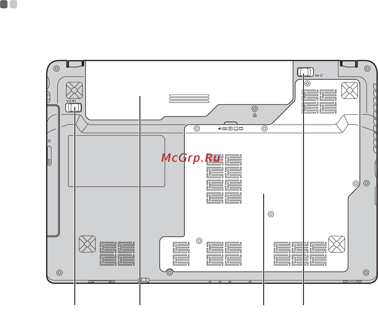 Lenovo IdeaPad Z570 59320169 [14/69] Вид снизу