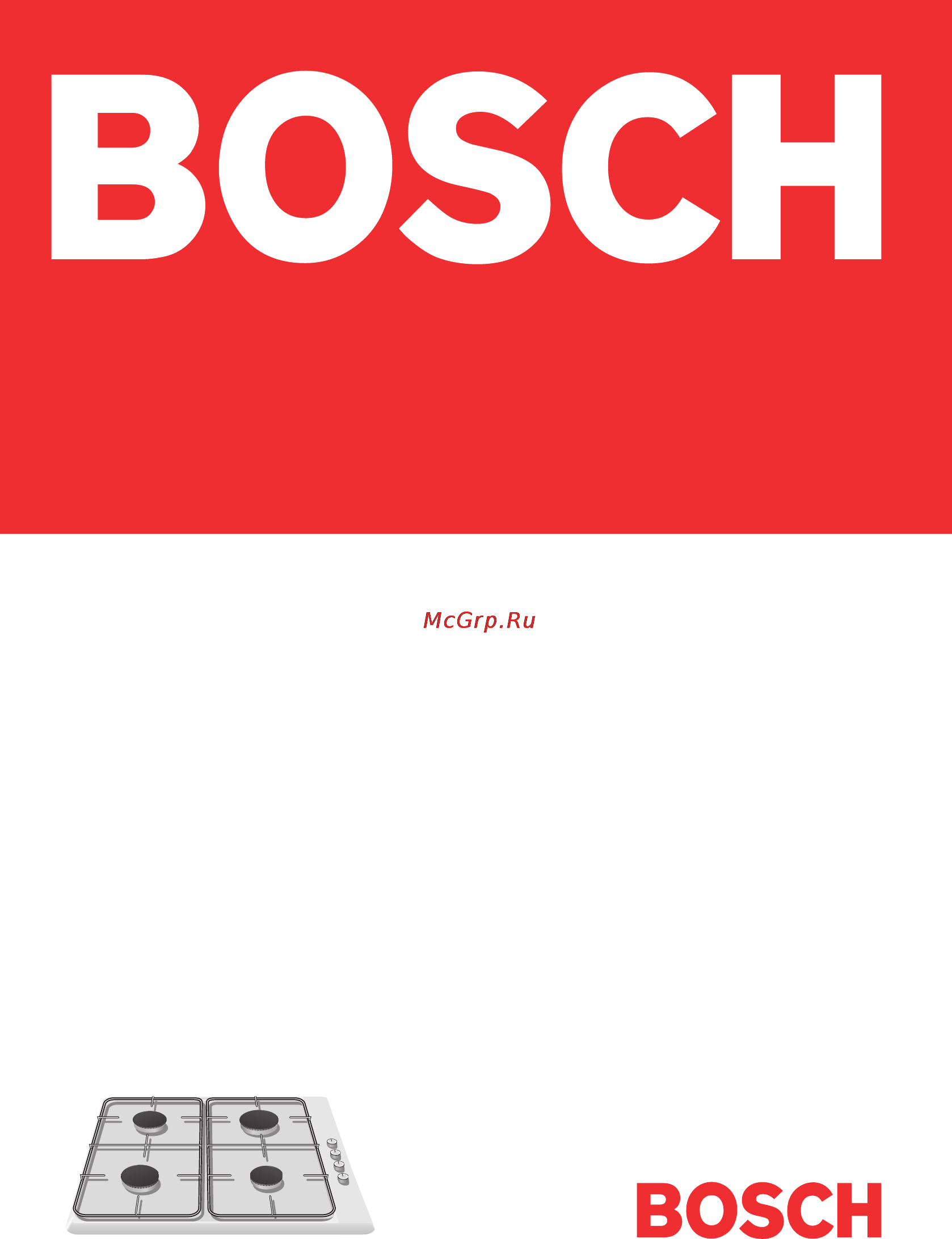 Bosch PCH 615DEU Инструкция по эксплуатации онлайн