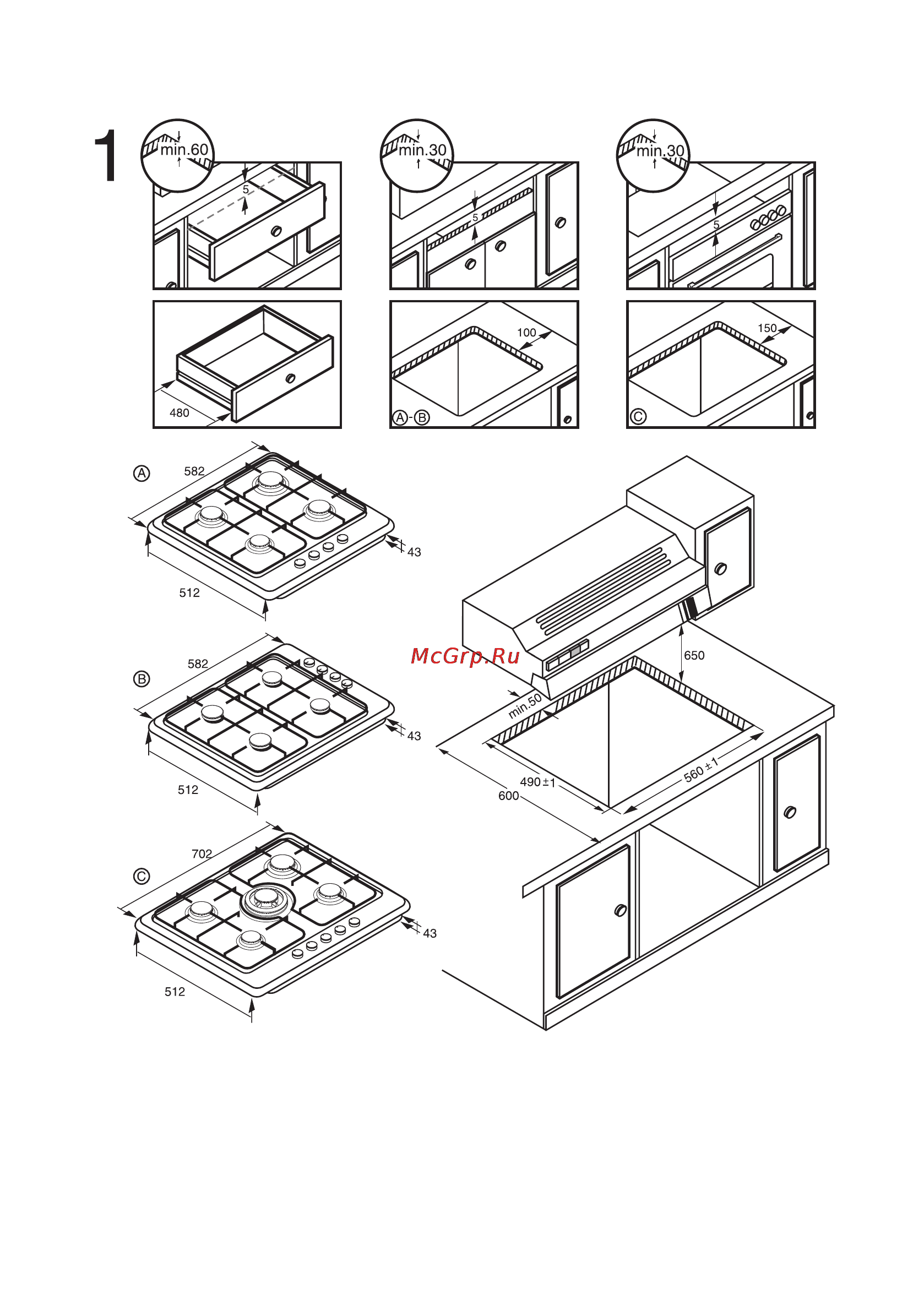 Bosch PCH 615DEU Инструкция по эксплуатации онлайн [24/27] 58581