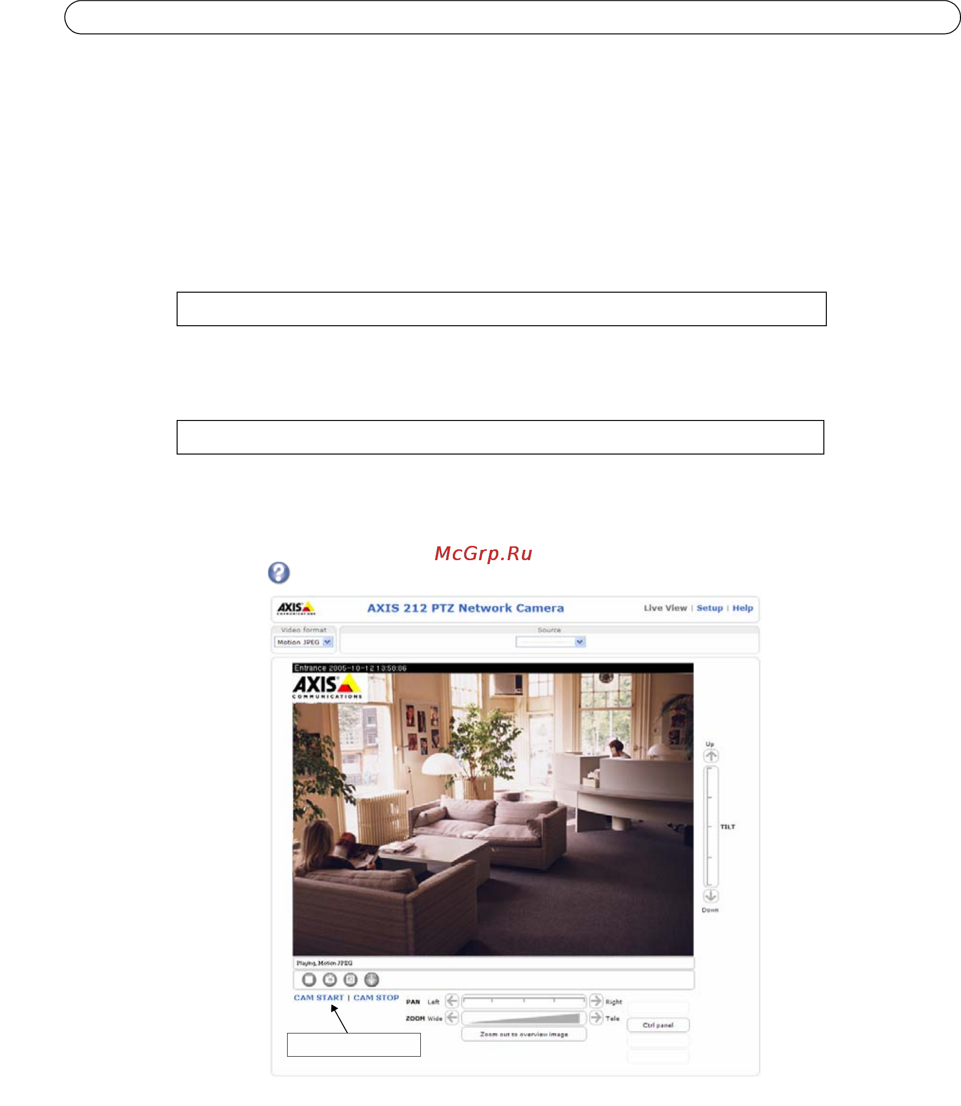 Axis 212 PTZ-V [24/57] Axis 212 ptz v live view config