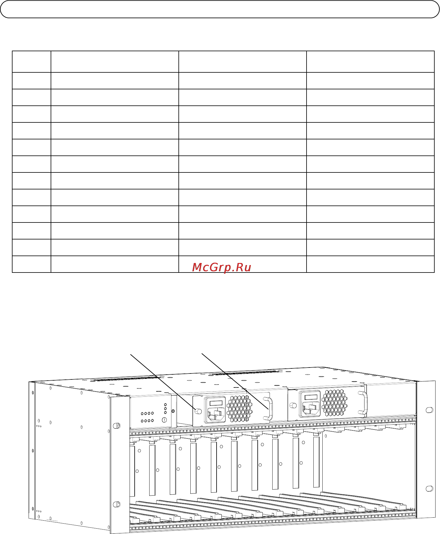 Axis Q7900 [32/56] Kontaktbelegungen für den e a anschluss des axis q7900 racks