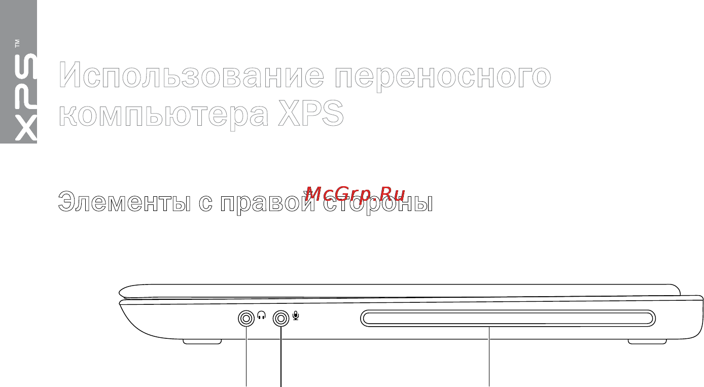 Dell XPS 15Z i5-2430 [24/106] Элементы с правой стороны