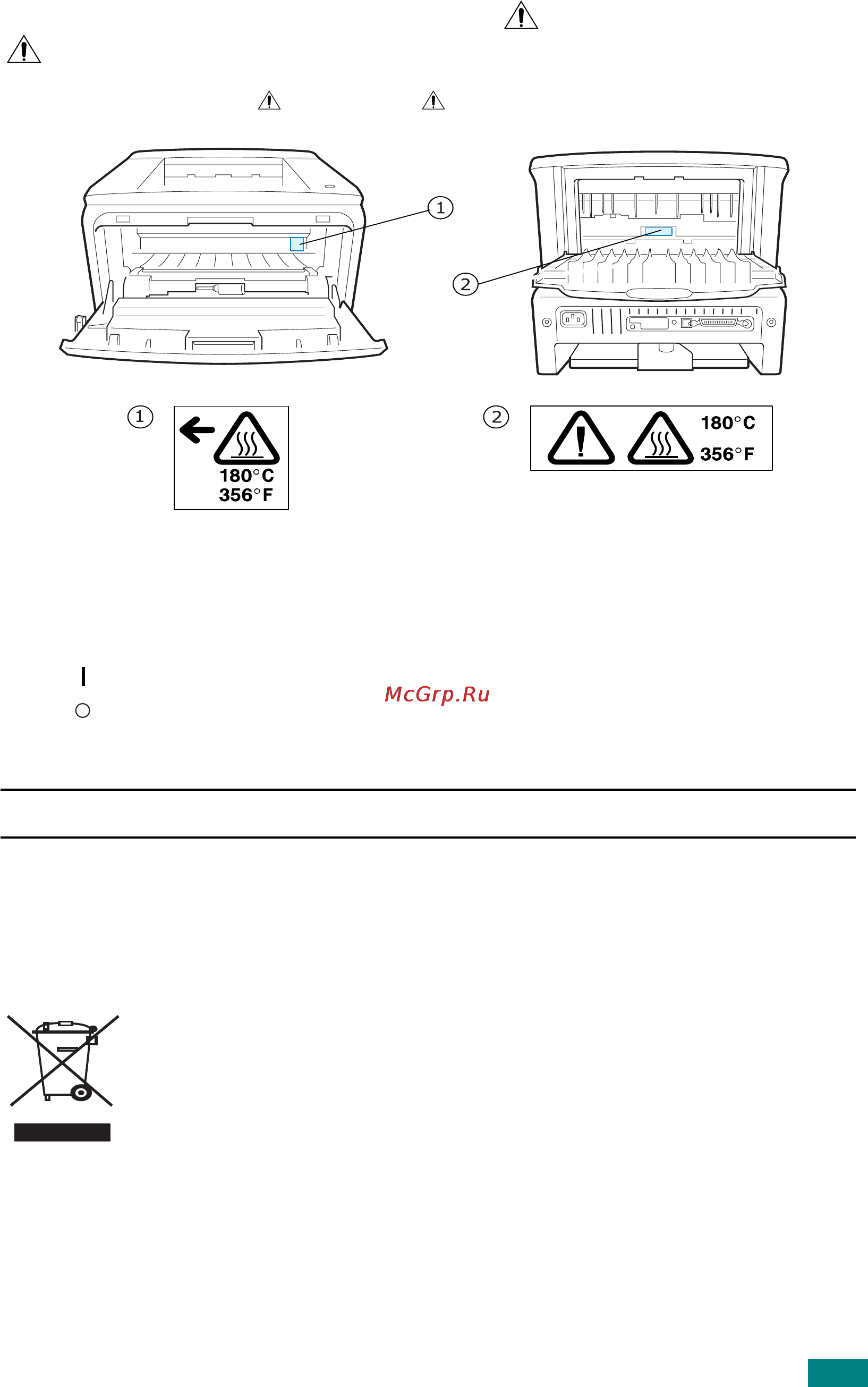 Ricoh Aficio BP20/BP20N [10/172] Correct disposal of this product waste electrical electronic equipment