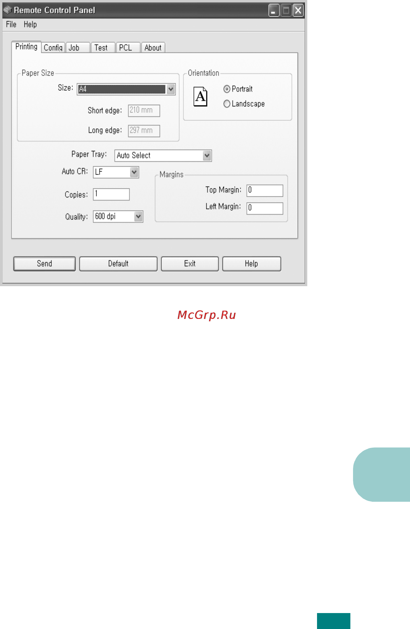 Ricoh Aficio BP20 [146/172] Using the remote control panel tabs
