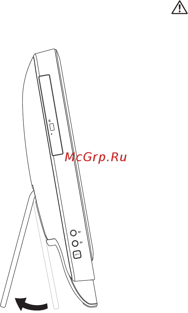 Dell 2320 /2320-0695/ [14/89] Регулировка подставки для компьютера